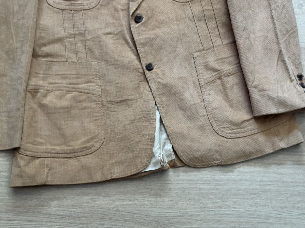 Levi's Vintage 80’s Levi’s Panatela Brown Corduroy Velvet Blazer Size US XL / EU 56 / 4 - 4 Thumbnail
