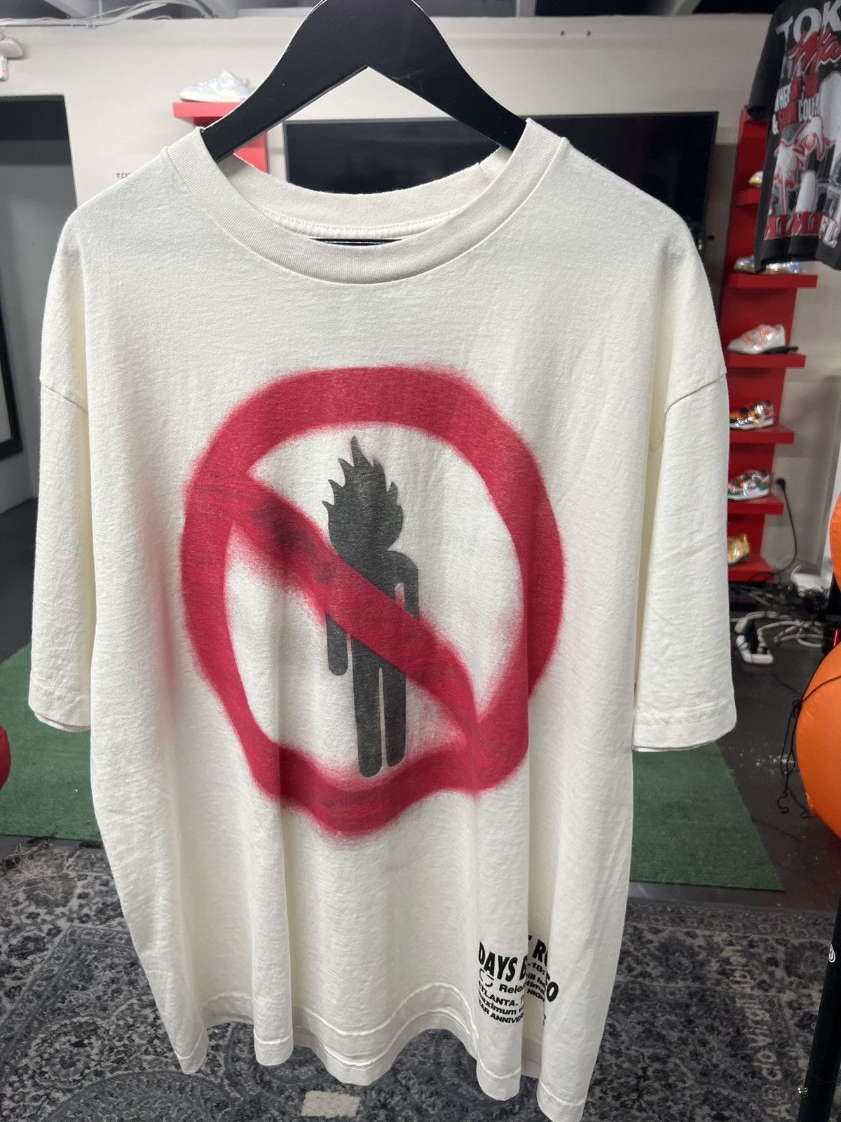 Travis Scott Travis Scott Rodeo Tee “White” Size US XL / EU 56 / 4 - 1 Thumbnail