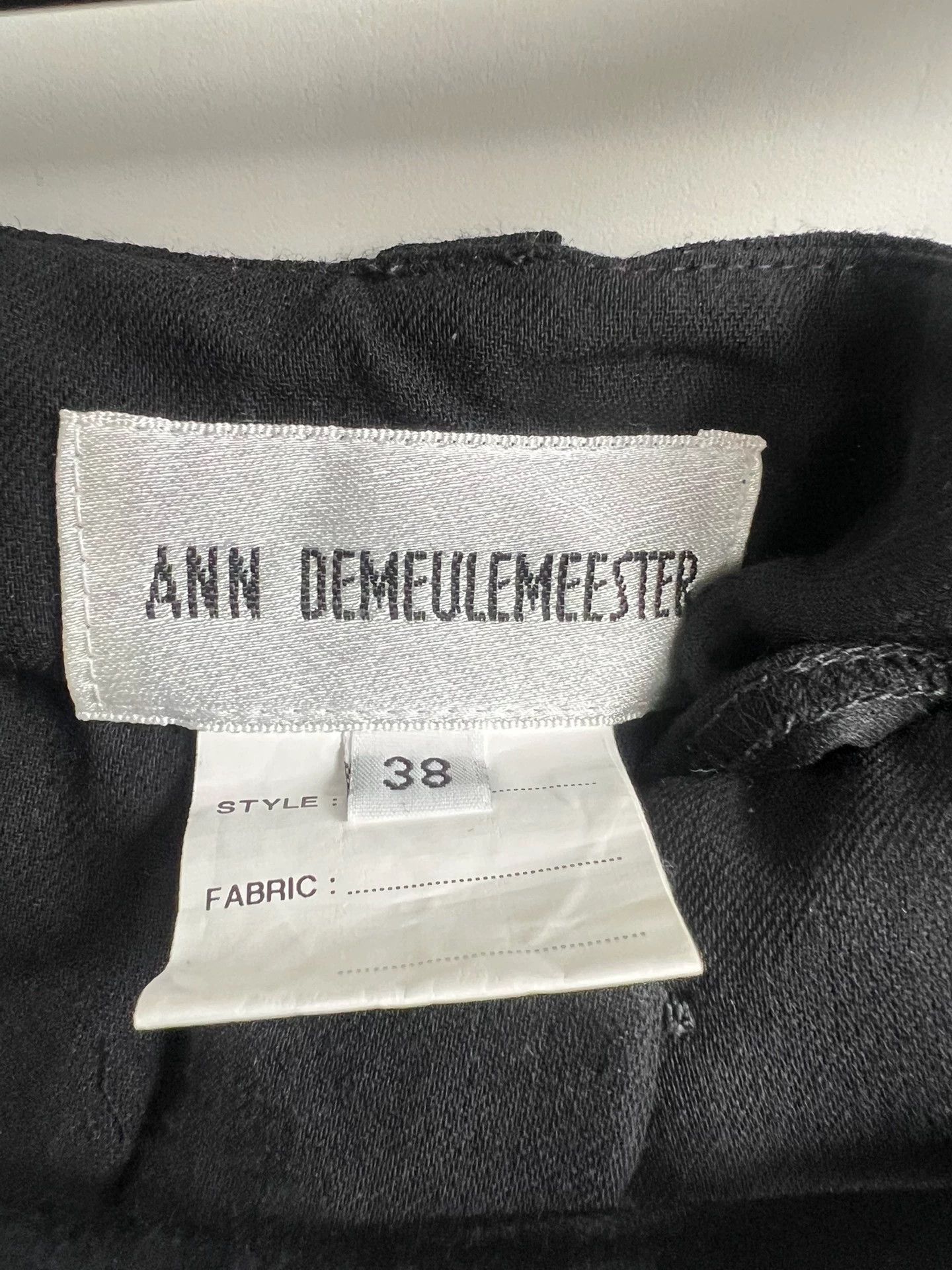 Ann Demeulemeester ANN DEMEULEMEESTER women's wrap skirt Size 26" / US 2 / IT 38 - 7 Thumbnail