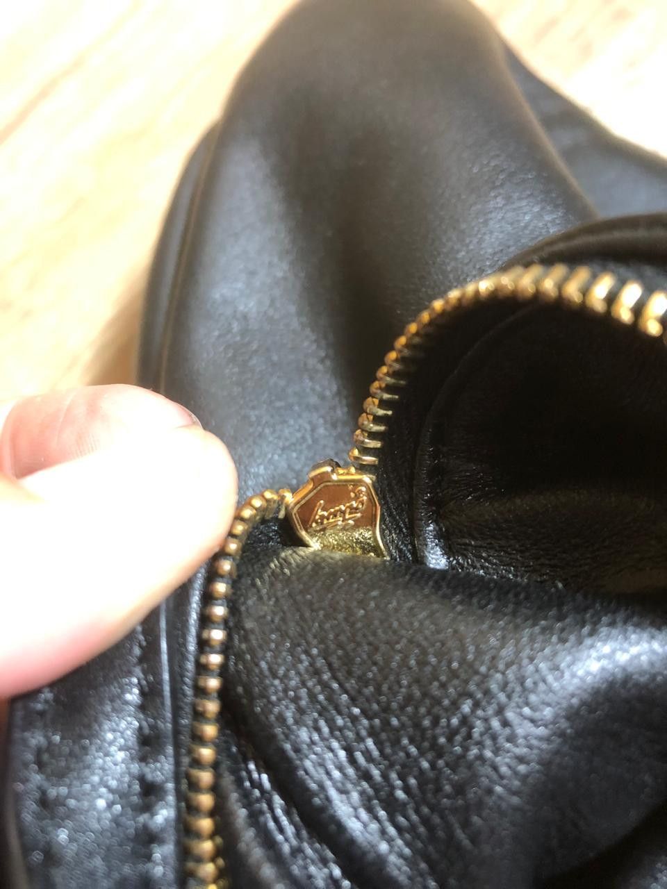 Miu Miu Miu Miu Black Nappa Biker Leather Slingbag / Clutch Size ONE SIZE - 9 Thumbnail