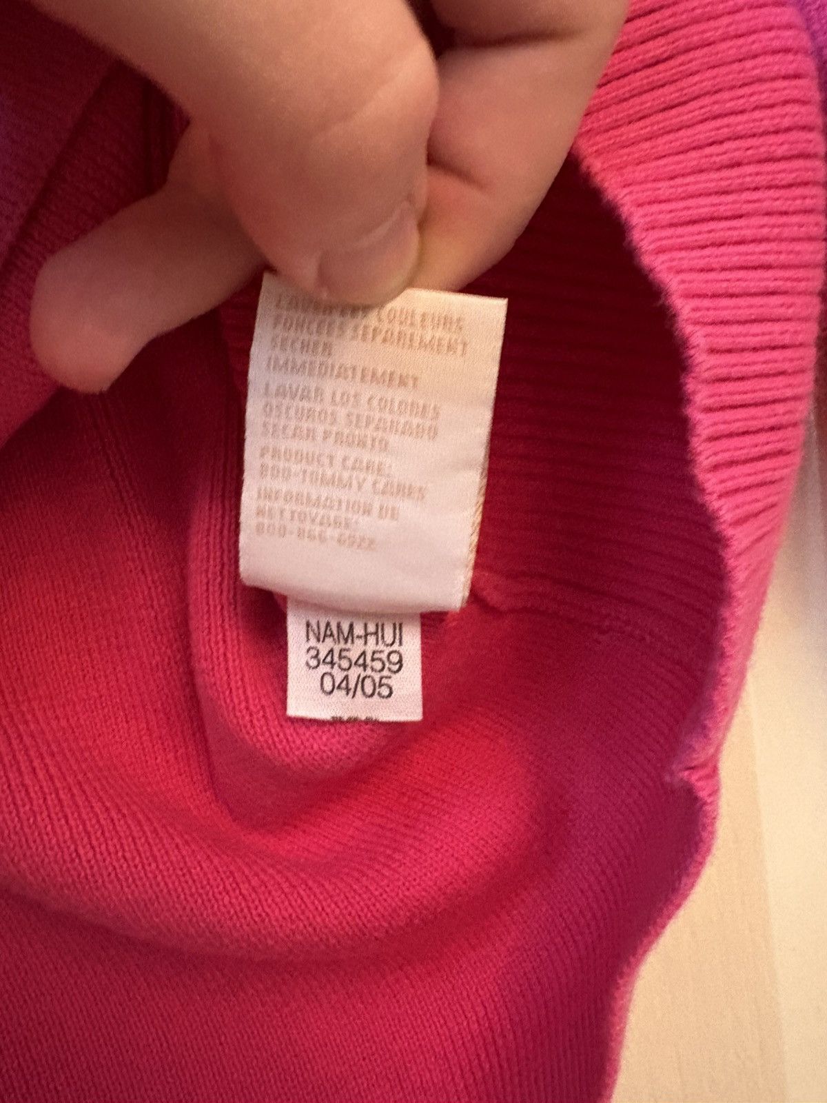Tommy Hilfiger Vintage Tommy Hilfiger quarter sleeve sweater Size L / US 10 / IT 46 - 4 Thumbnail