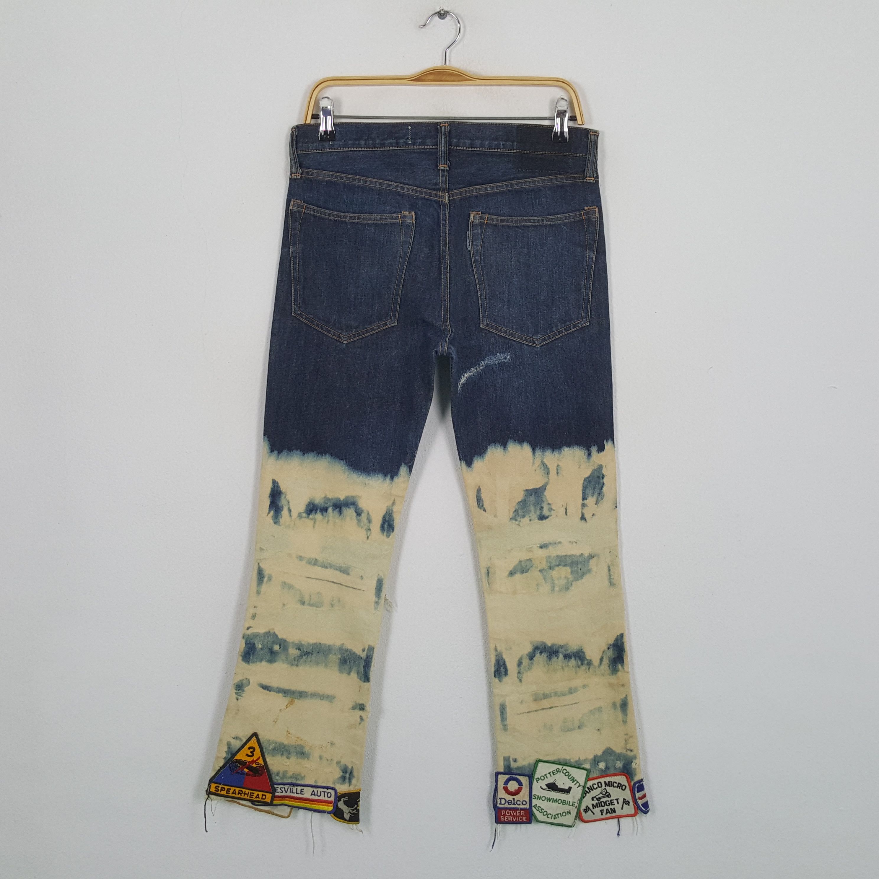 Japanese Brand × Kapital × Vintage Vintage KAPITAL Japanese Fashion Brand Rare Design Jeans Size US 30 / EU 46 - 4 Thumbnail