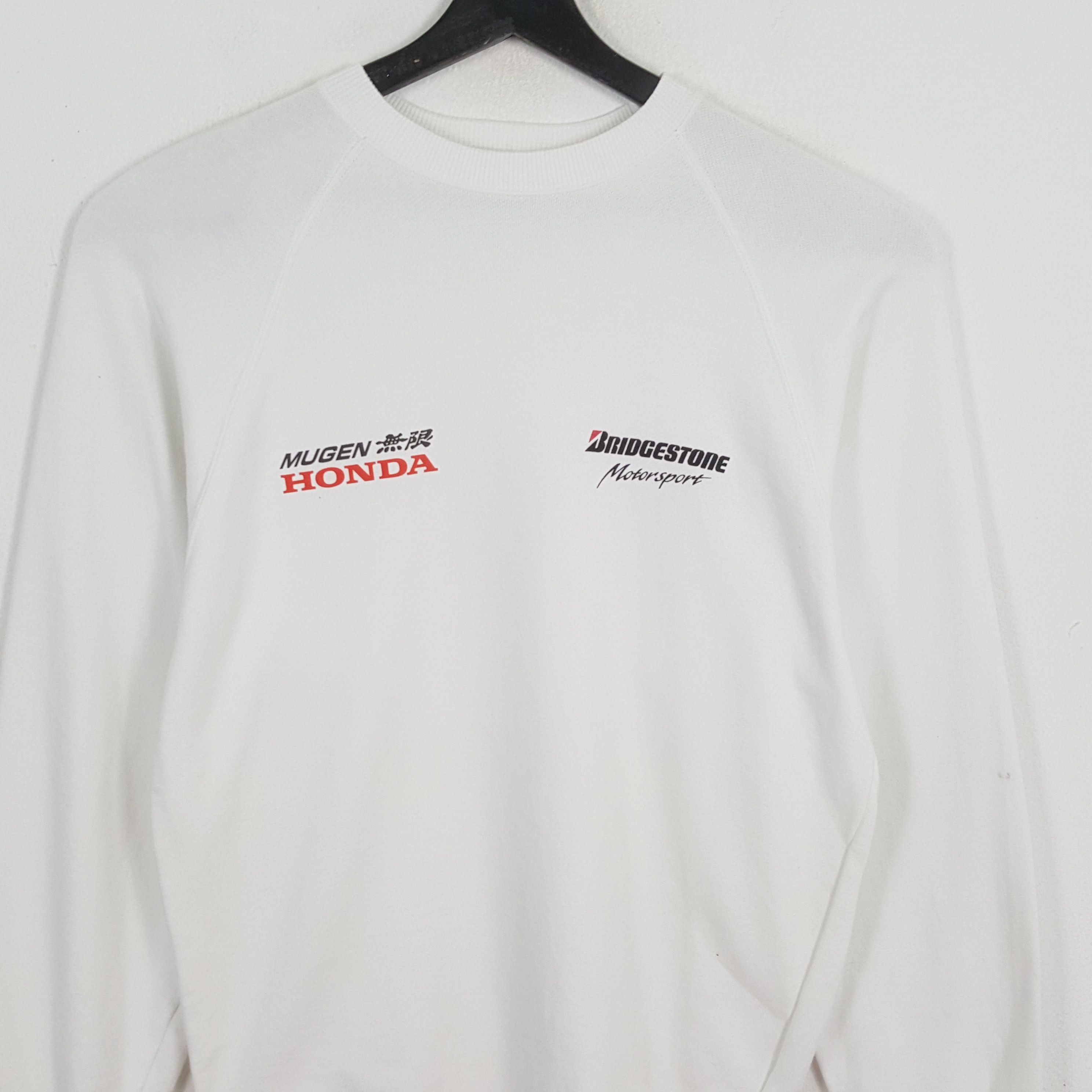 Japanese Brand × Vintage BRIDGESTONE X MUGEN HONDA Motorsports Custom Art Sweatshirt Size US S / EU 44-46 / 1 - 4 Thumbnail