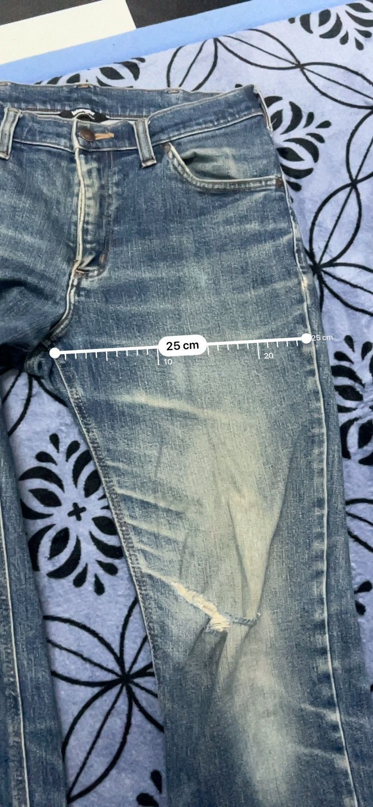 Vintage × Wrangler Wrangler USA - vintage 90’s distressed Size US 29 - 23 Thumbnail