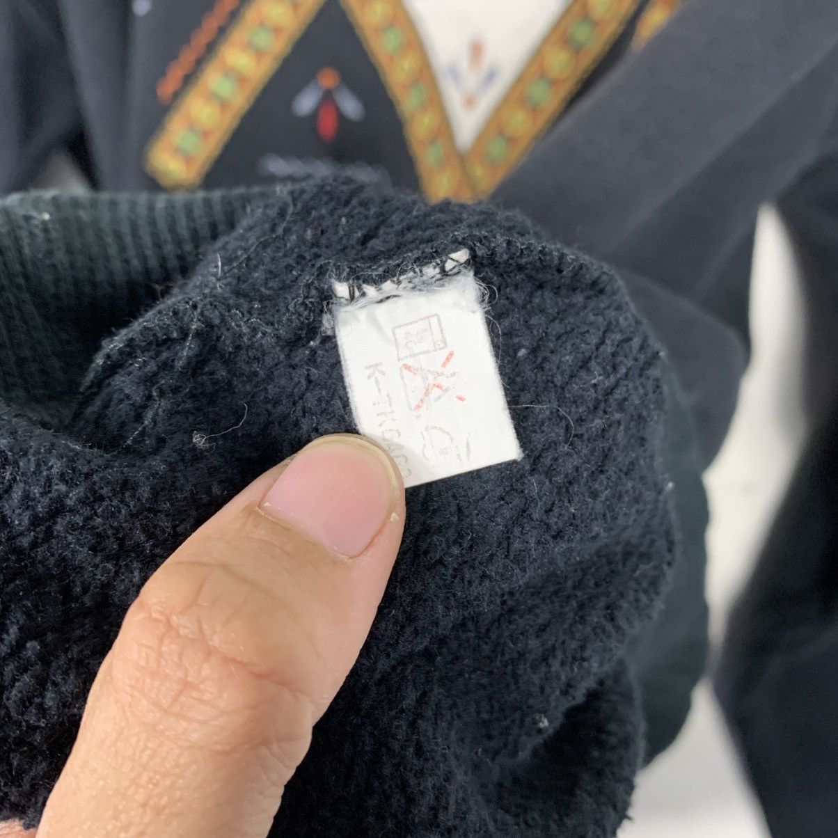 Japanese Brand Japanese Brand Men's Magician Big Logo Sweatshirt Size US M / EU 48-50 / 2 - 12 Thumbnail