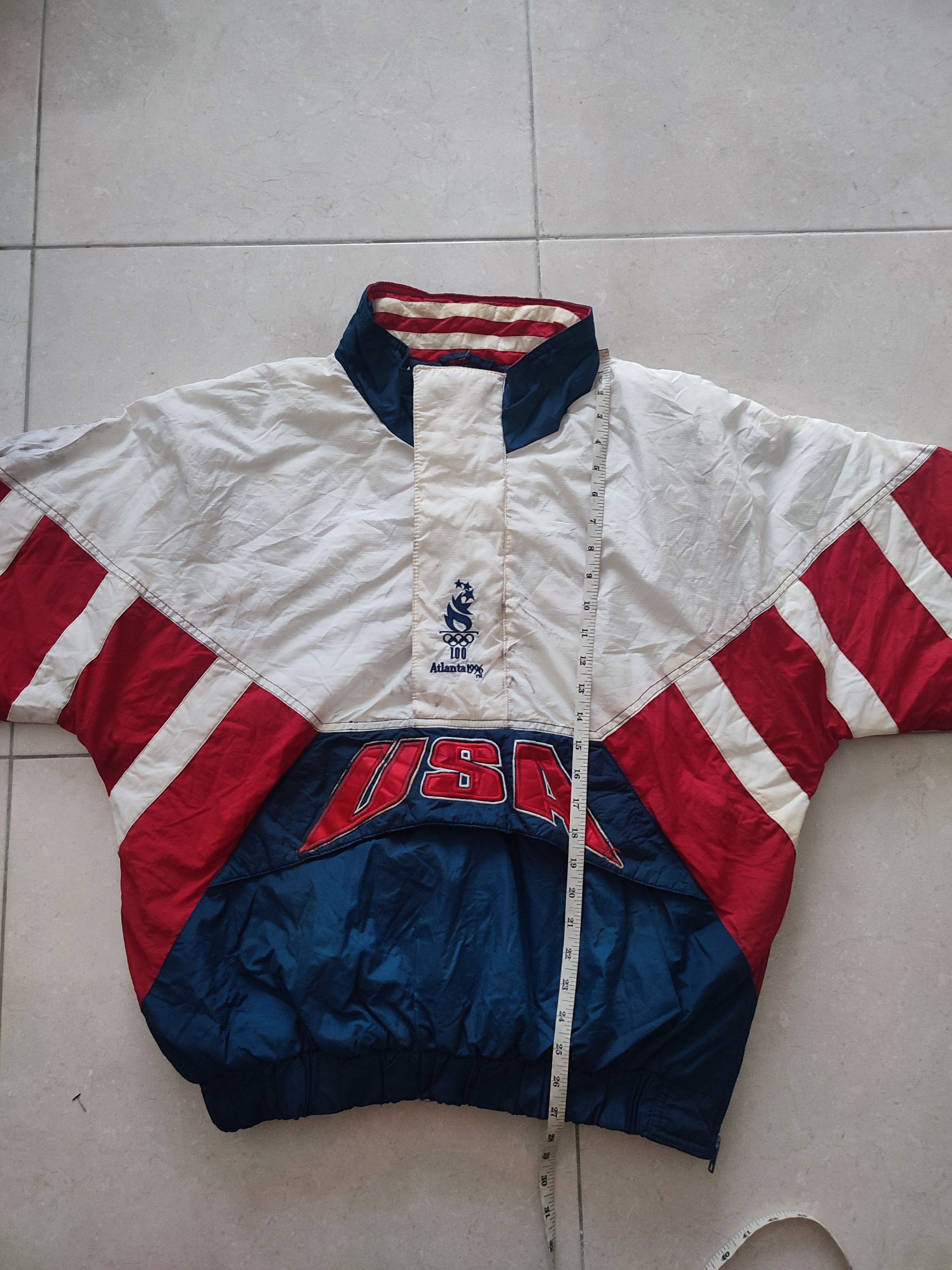 Starter × USA Olympics × Vintage 🔥STEALS🔥Very Rare Vintage Starter Olympic Atlanta Jacket Size US M / EU 48-50 / 2 - 9 Thumbnail