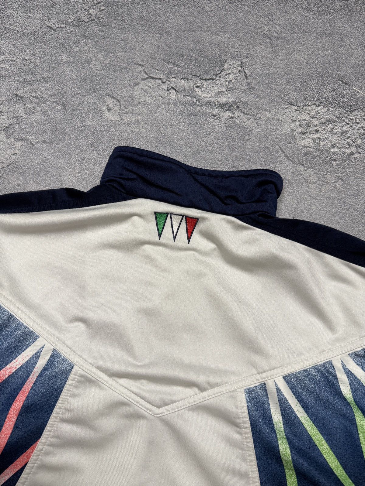 Diadora Vintage Diadora Italia 90s Track Jacket World Cup Retro Mens Size US L / EU 52-54 / 3 - 7 Thumbnail
