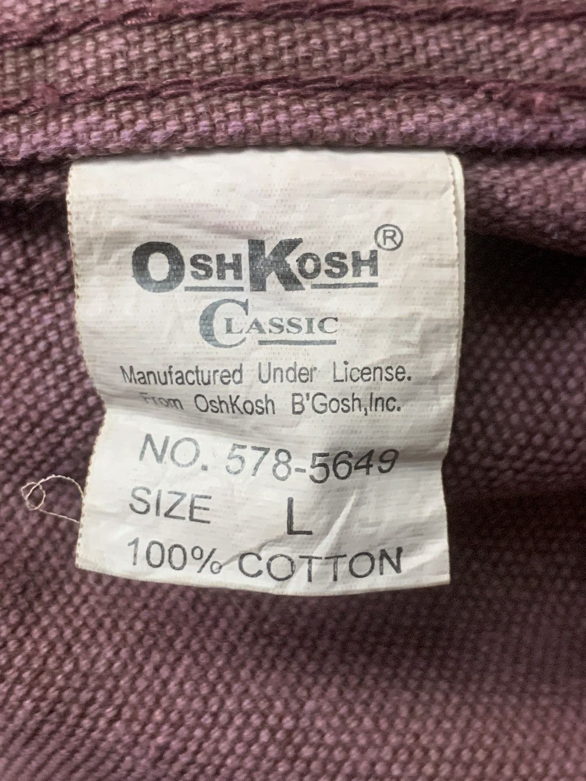 Oshkosh × Vintage Rare Design Vintage OshKosh Classic Jackets Size US L / EU 52-54 / 3 - 5 Thumbnail
