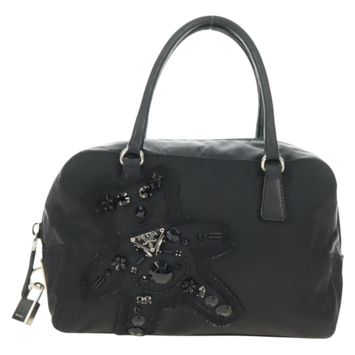 Prada Prada Nylon Handbag Black Size ONE SIZE - 1 Thumbnail