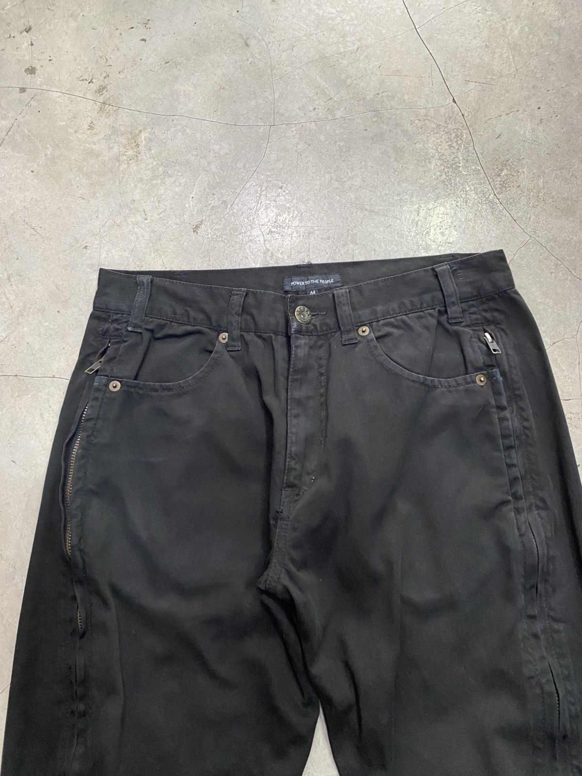 Ann Demeulemeester Beautiful Rare POWER OF THE PEOPLE Size US 30 / EU 46 - 2 Thumbnail