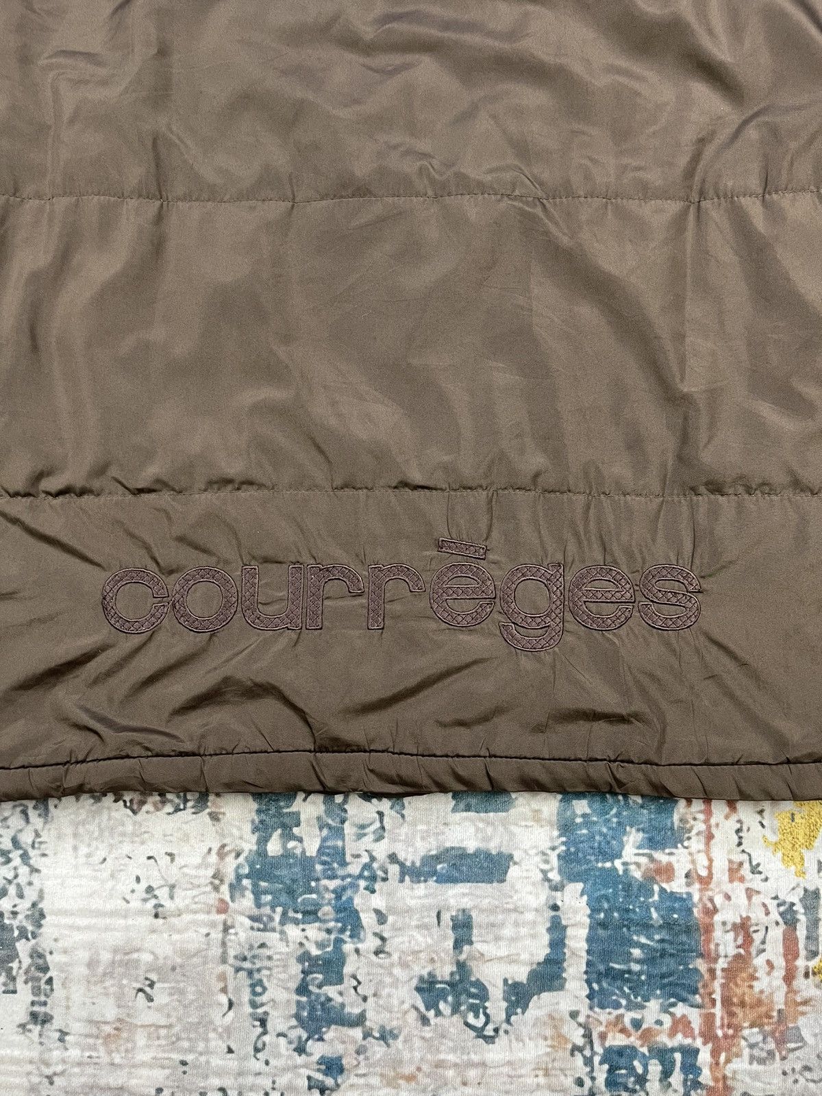 Courreges Courreges Back Hit Logo Zipper Down Jackets Size US XS / EU 42 / 0 - 6 Thumbnail