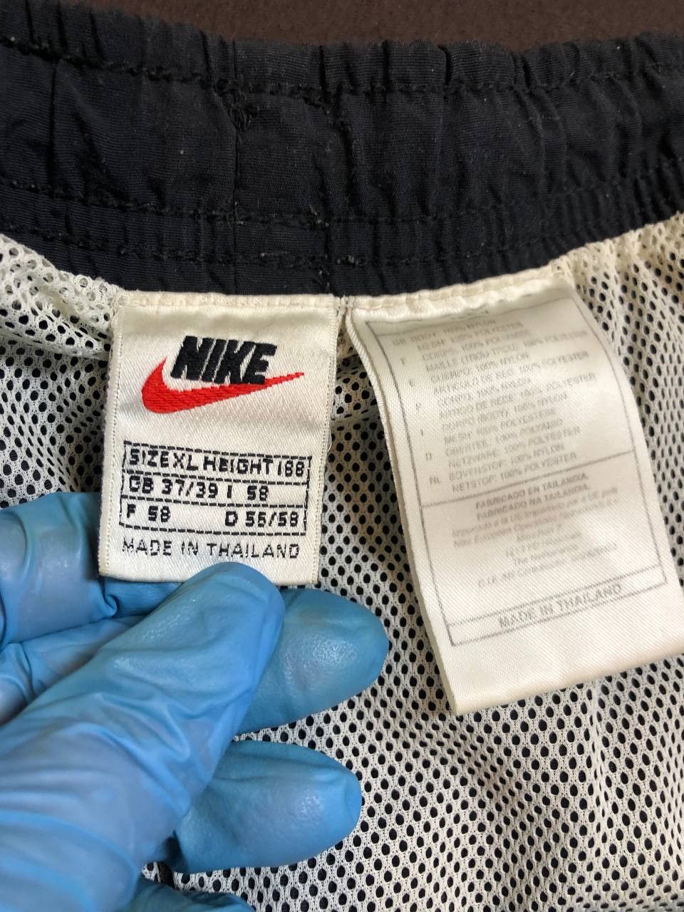 Nike Vintage Team Nike Team Shorts 90s Men's streetwear Size US 36 / EU 52 - 2 Thumbnail
