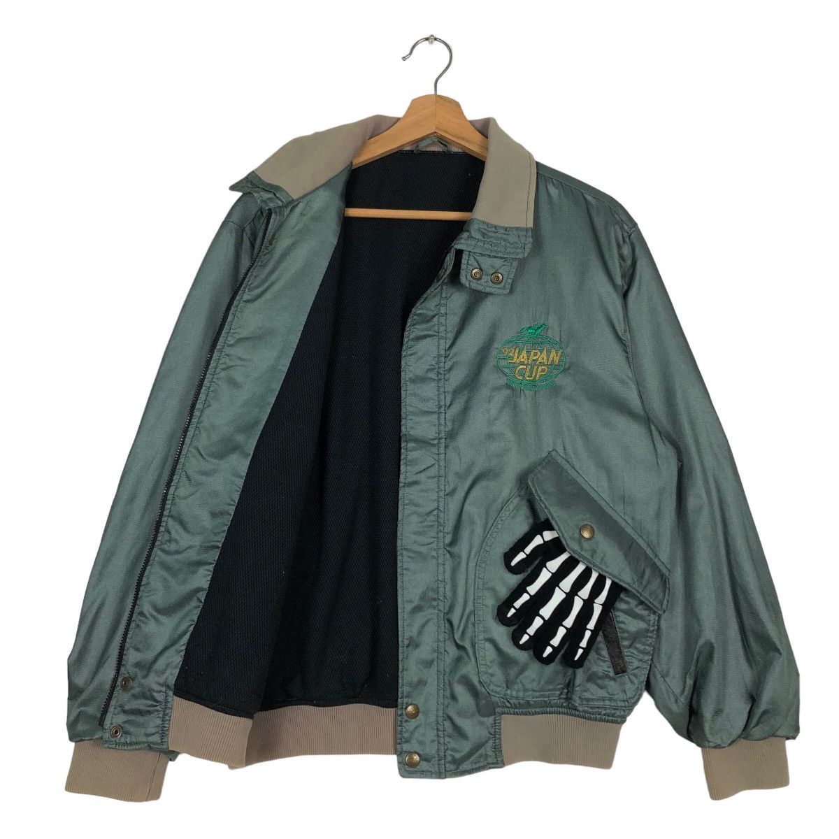 Japanese Brand 🔥Vintage 1992 Japan Cup Tokyo Race Course Bomber Jacket Size US M / EU 48-50 / 2 - 8 Thumbnail