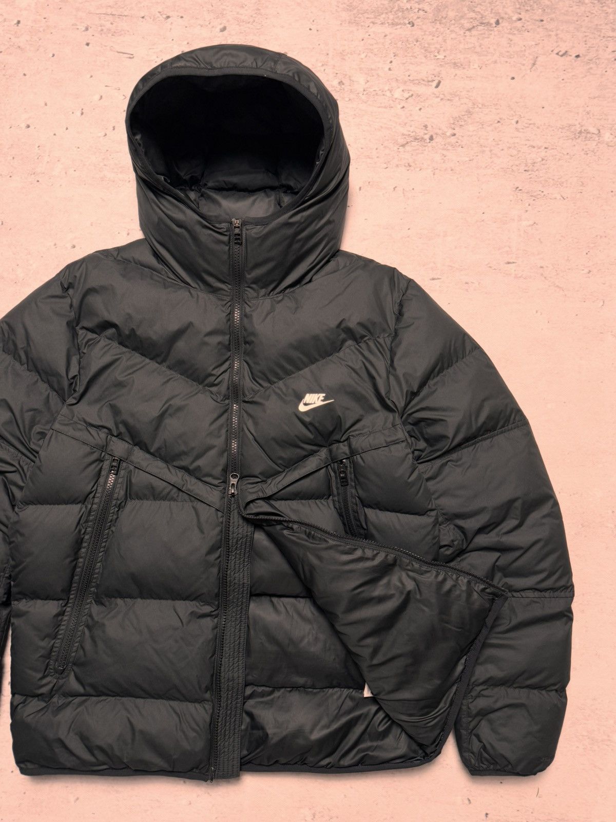 Nike × Nike ACG NIKE PUFFER DOWN BASIC LOGO OVERSIZE NYLON JACKET Size US M / EU 48-50 / 2 - 5 Thumbnail