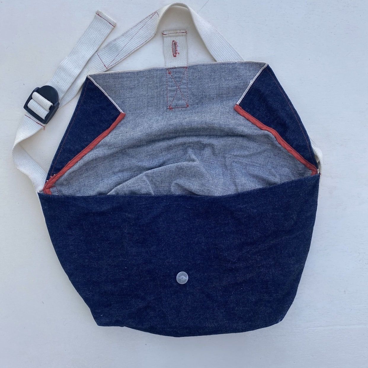 Studio D'Artisan × Vintage LAST DROP❗️Studio D’artisan Denim Selvedge Messenger Bag Size ONE SIZE - 7 Thumbnail