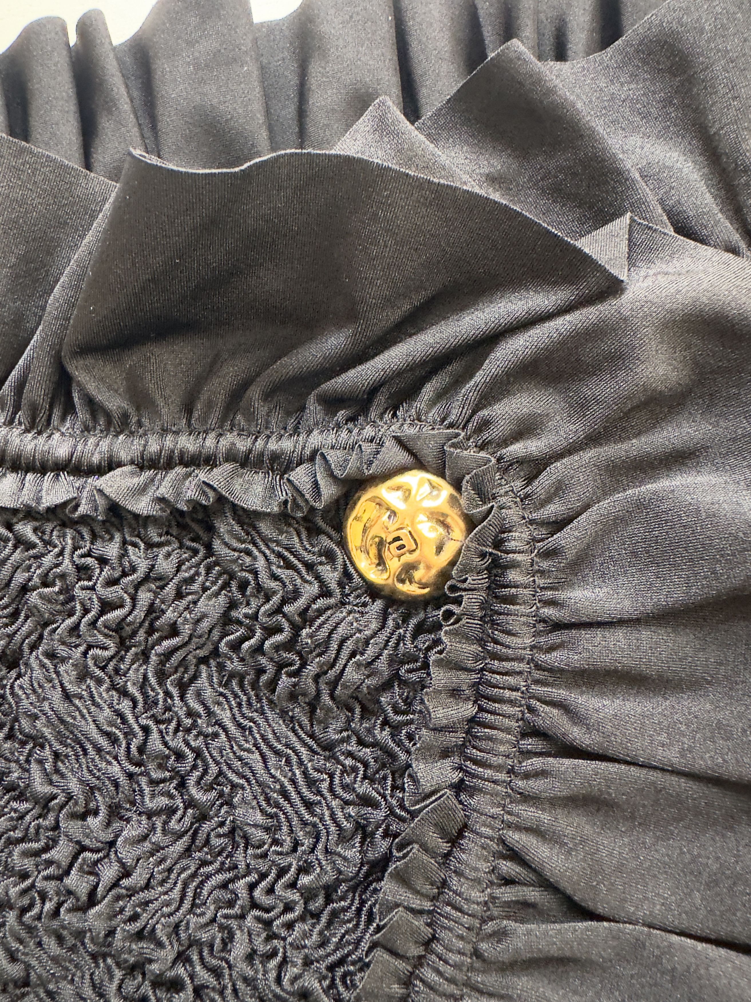 Alexander Wang Smocked off the shoulder cardigan - Alexander Wang Size S / US 4 / IT 40 - 4 Thumbnail