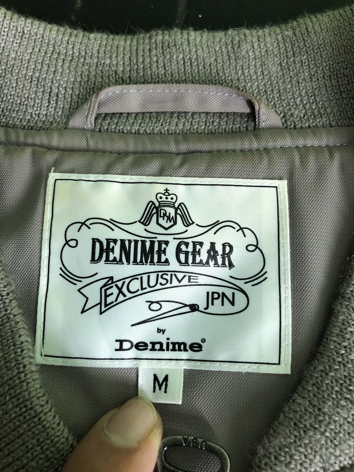 Denime × Japanese Brand Denise Gear Bomber Jacket Size US M / EU 48-50 / 2 - 12 Thumbnail