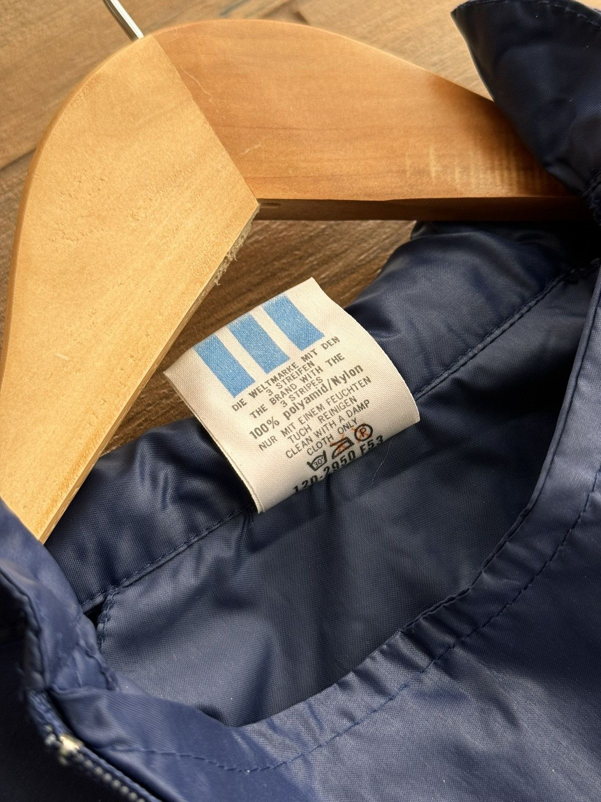 Adidas Vintage Adidas Made in West Germany 80’s Nylon Rain Coat Size US L / EU 52-54 / 3 - 12 Thumbnail