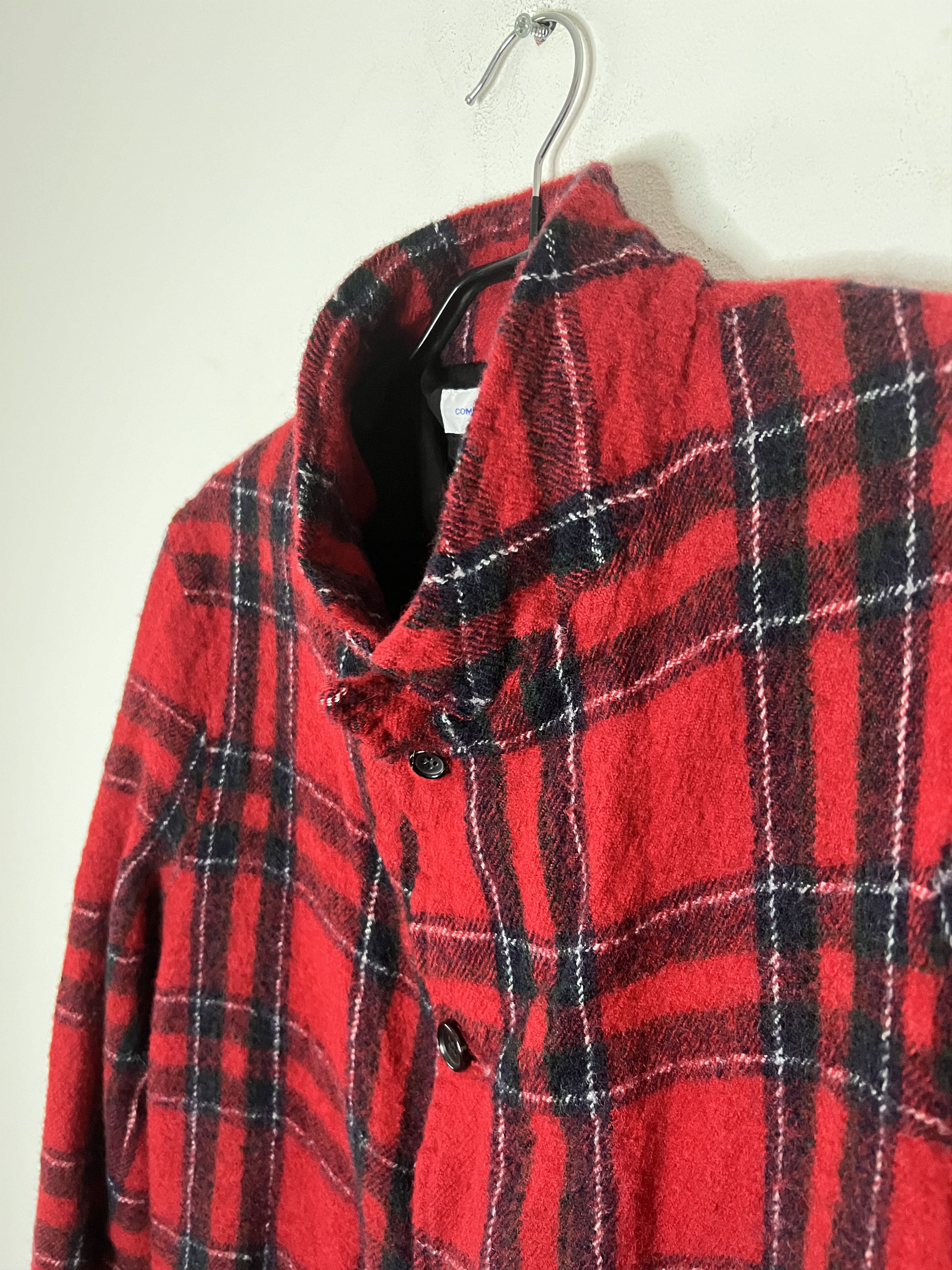 Comme des Garcons SHIRT Runway F/W 22/23 Tartan-Check Blazer Size 38L - 8 Thumbnail