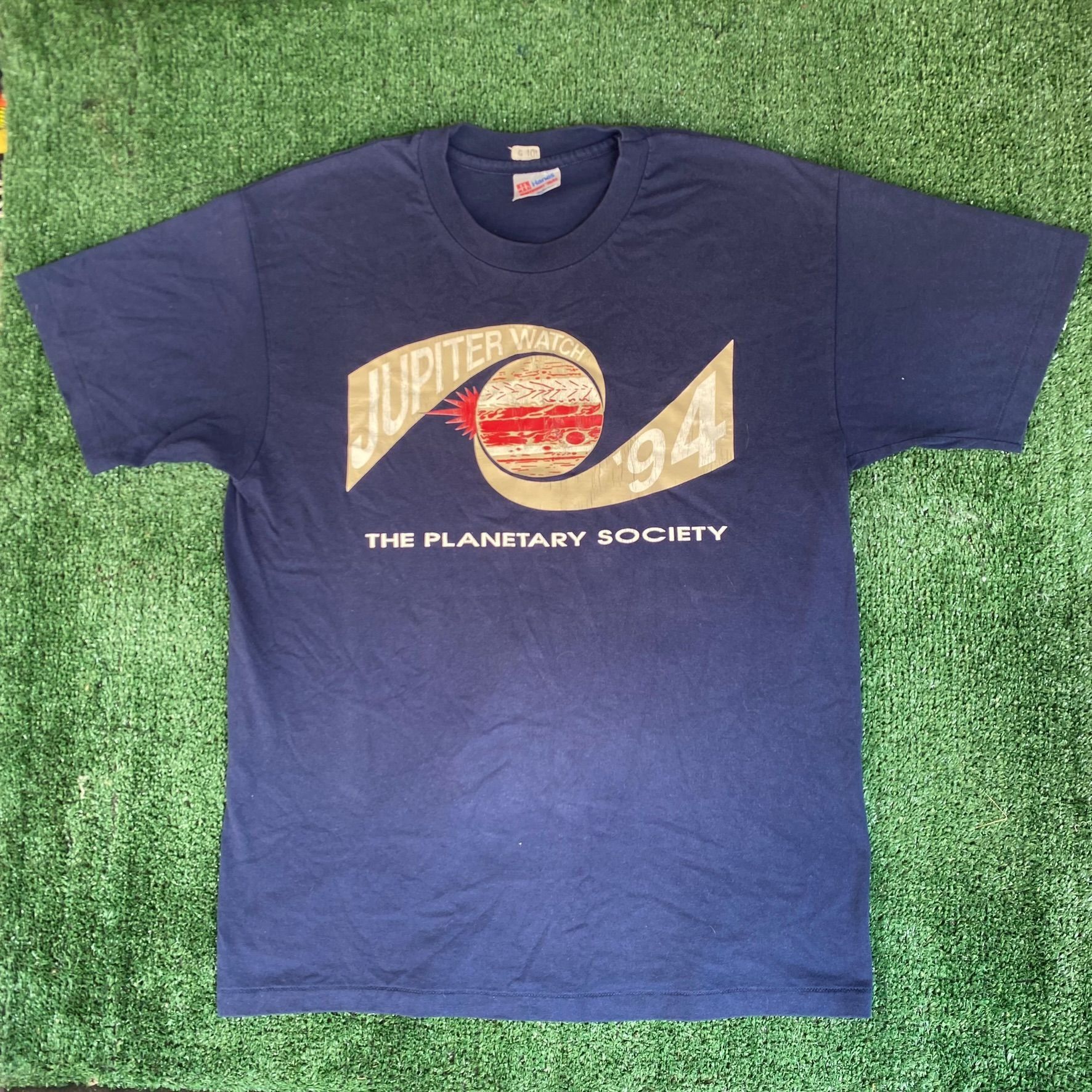 Arts & Science Vintage 90s Jupiter Planet Shirt Grunge Space Astronomy Tee Size US L / EU 52-54 / 3 - 1 Thumbnail