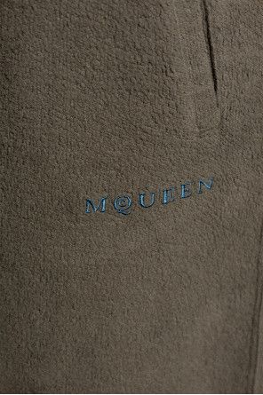 Alexander McQueen o1srvl11e0226 McQueen Logo Sweatpants & Joggers In Green Size US 30 / EU 46 - 5 Thumbnail