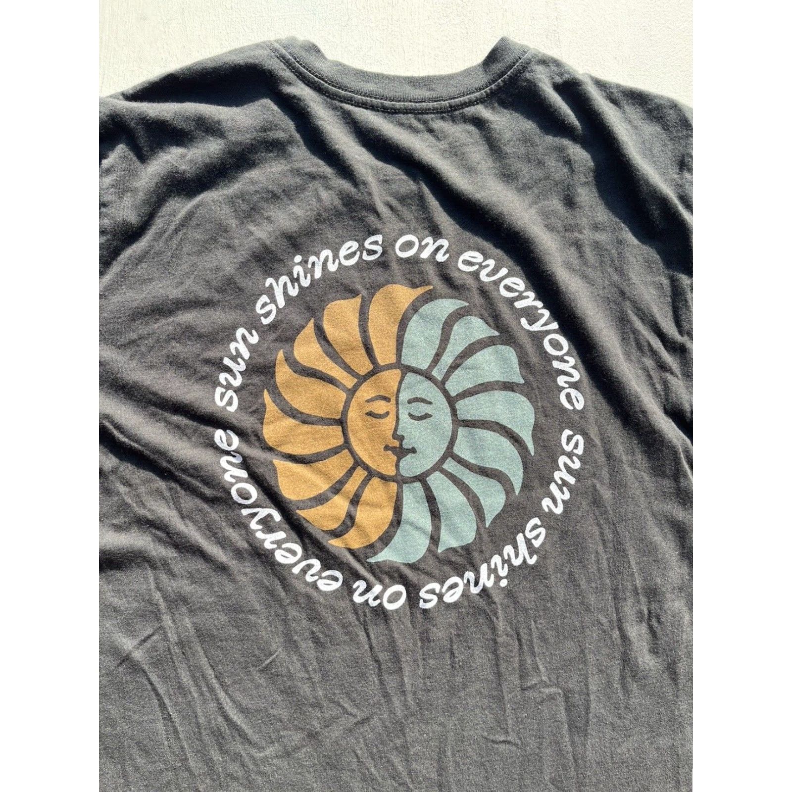 Katin Katin T-Shirt Black Spell-Out Logo M Surf Beach City 100% Organic Cotton Mens Regular Short Sleeve Size US M / EU 48-50 / 2 - 2 Thumbnail