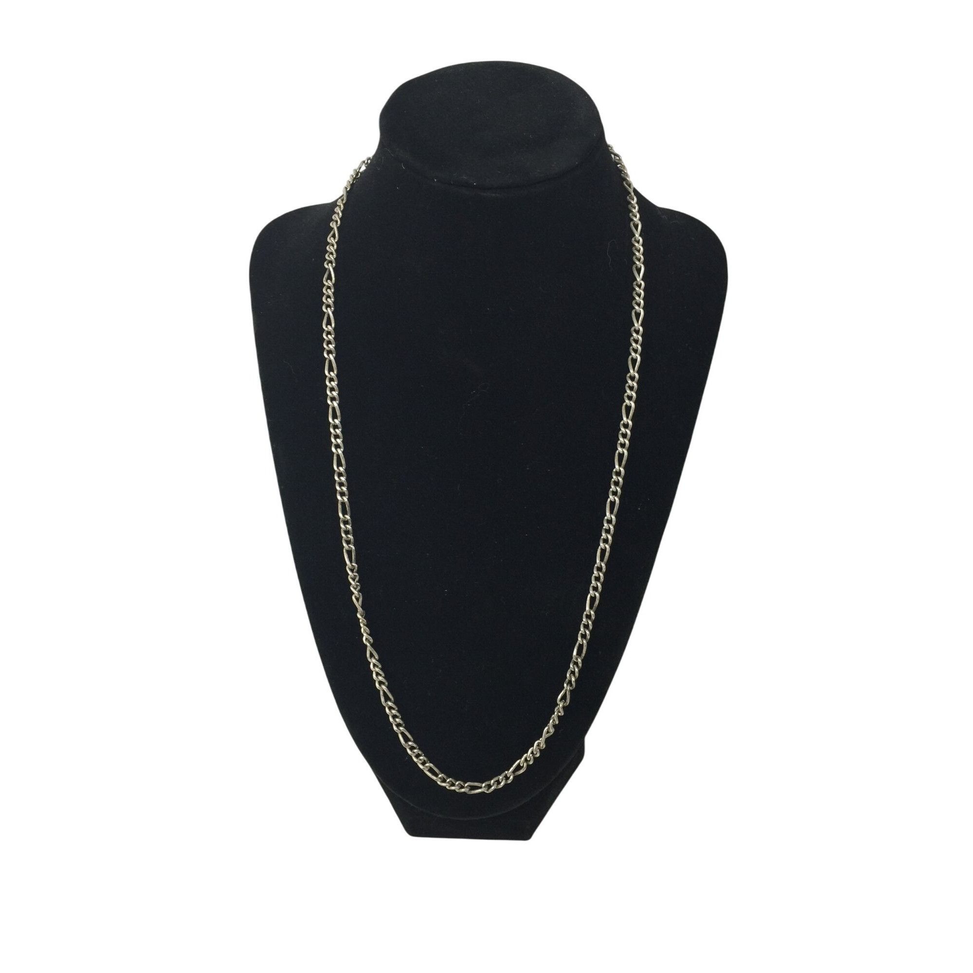 Other Unisex Silver Tone Chain Necklace with Clasp Size ONE SIZE - 1 Thumbnail