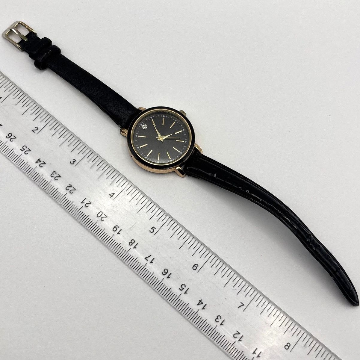 Other 90s Gold & Black Watch Size ONE SIZE - 4 Thumbnail