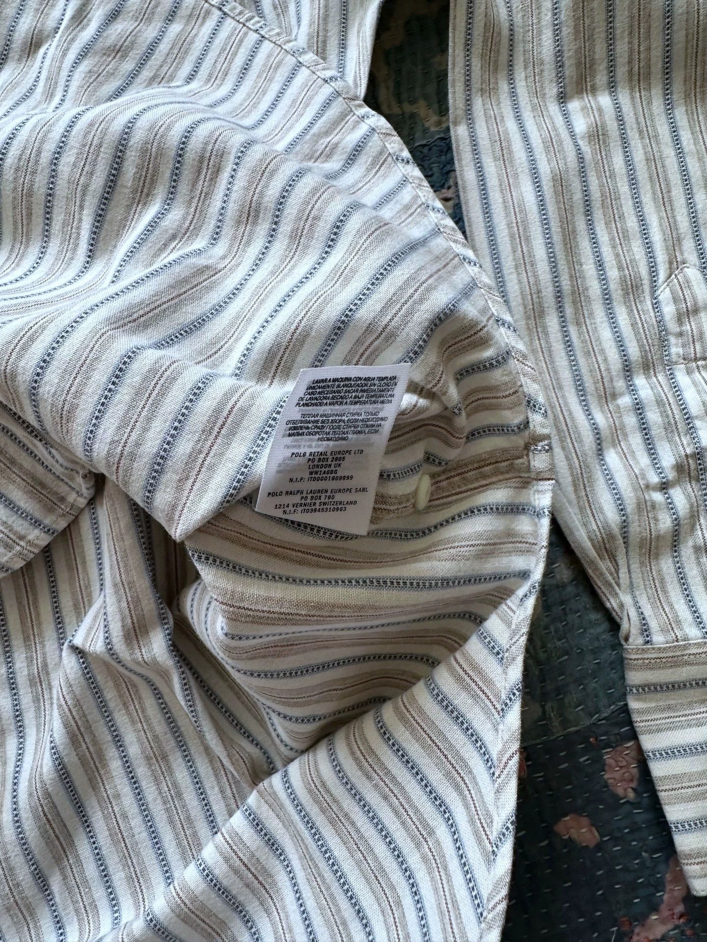 RRL Ralph Lauren RRL Vintage Western Striped Shirt L Like New Size US L / EU 52-54 / 3 - 5 Thumbnail