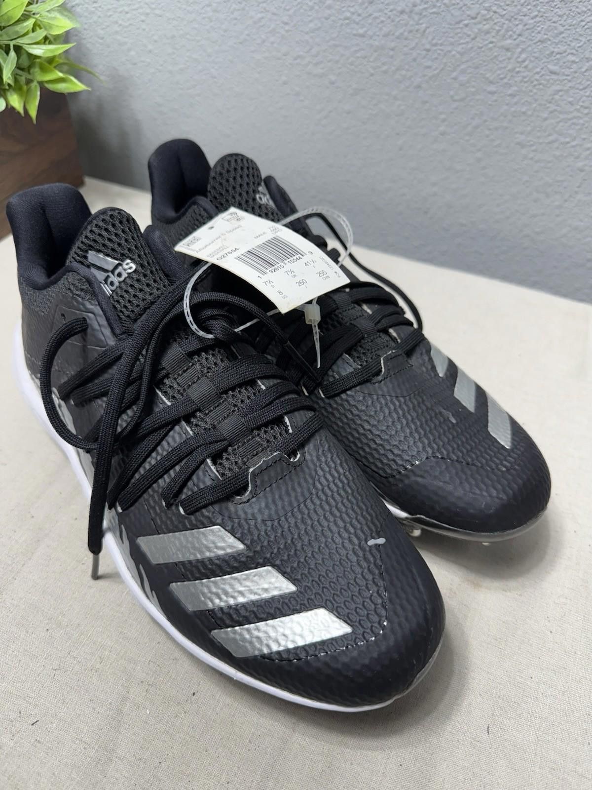 Adidas Adidas Afterburner 6 Speed Trap Black Baseball Men's 8 Size ONE SIZE - 1 Thumbnail