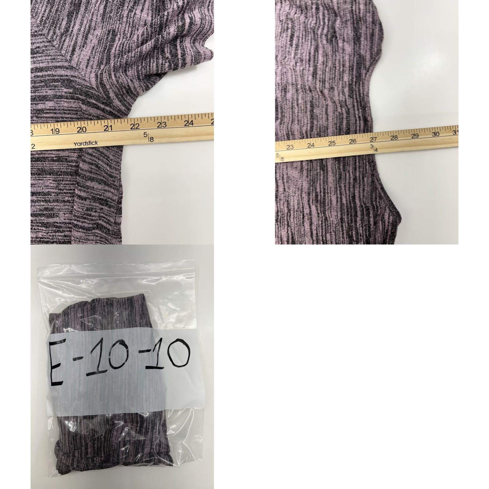 Vintage Womens Attention Purple Heathered Short Sleeve Shirt XL Size XL / US 12-14 / IT 48-50 - 8 Thumbnail