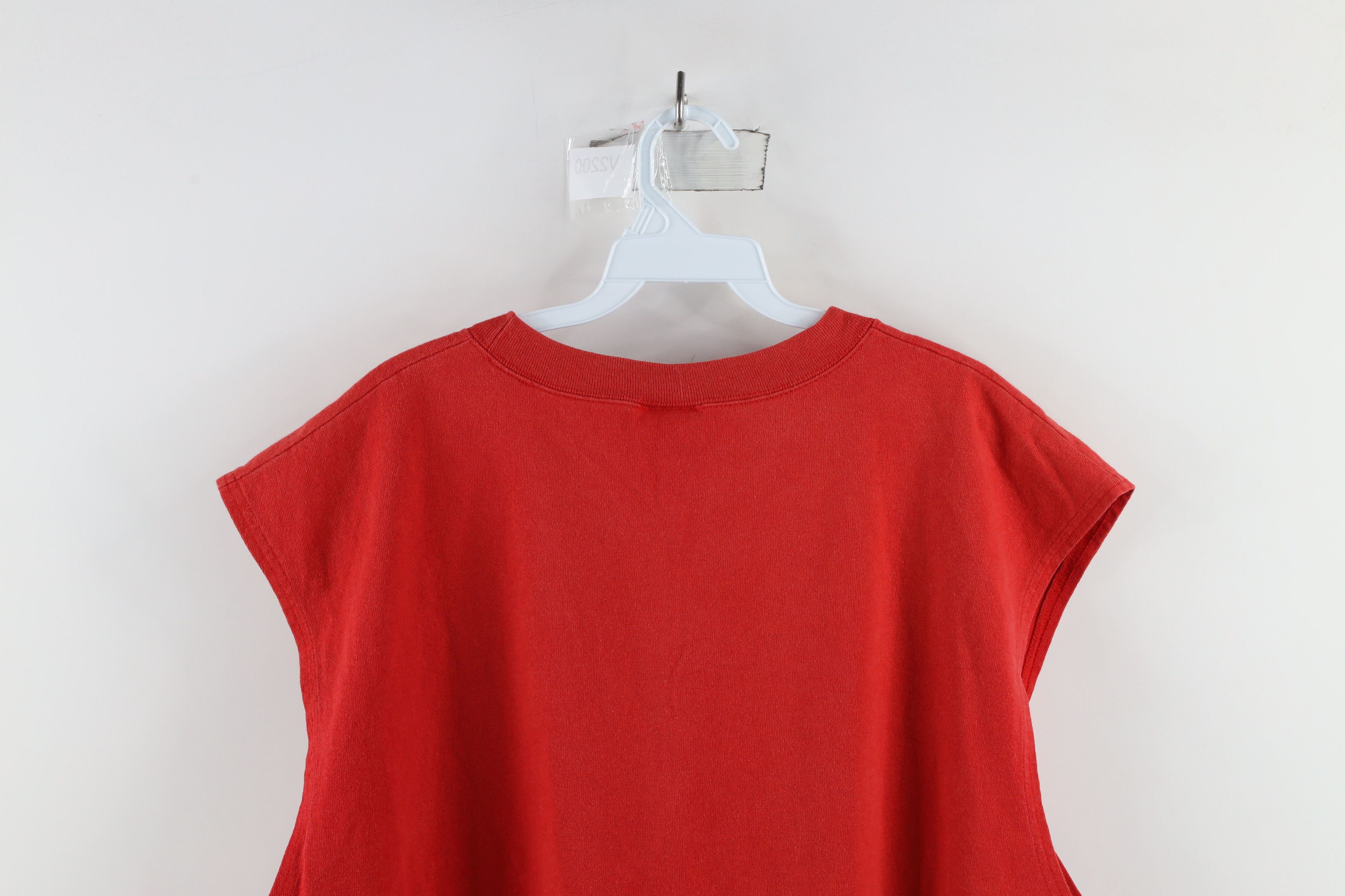 Vintage Vintage 90s Streetwear Heavyweight Sleeveless Muscle T-Shirt Size US XXL / EU 58 / 5 - 9 Thumbnail