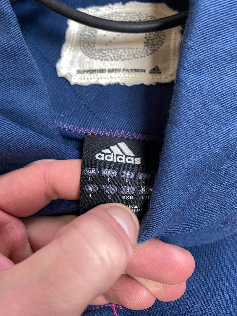 Adidas Vintage ADIDAS fleece sweater Size US L / EU 52-54 / 3 - 2 Thumbnail