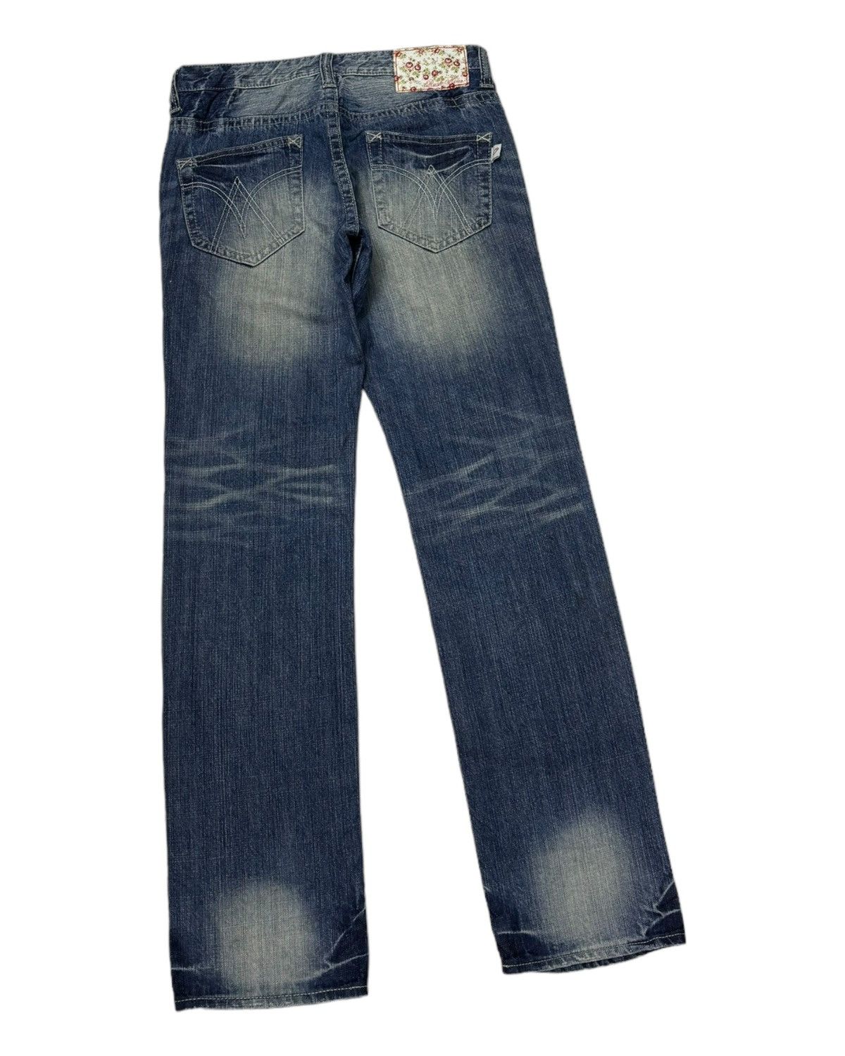 Japanese Brand VINTAGE JAPANESE RUSH HOUR DISTRESSED DENIM JEANS Size 29" - 7 Thumbnail