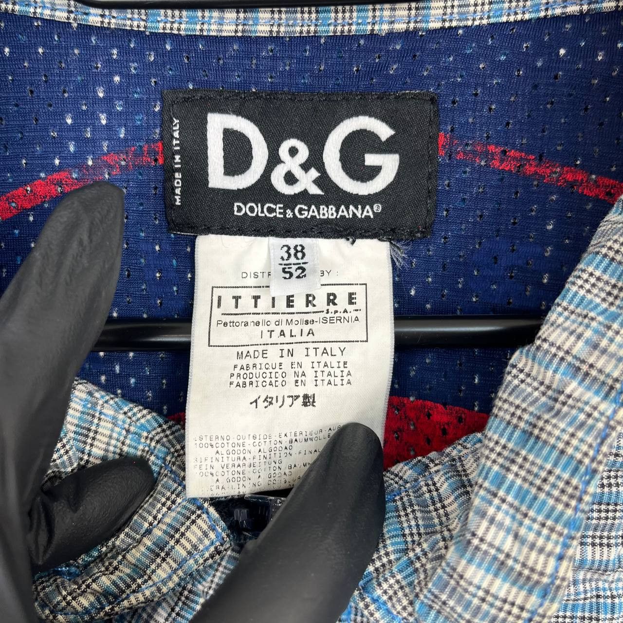 Dolce & Gabbana Dolce & Gabbana D&G Plaid Bomber Jacket Made In Italy Size L Size US L / EU 52-54 / 3 - 3 Thumbnail