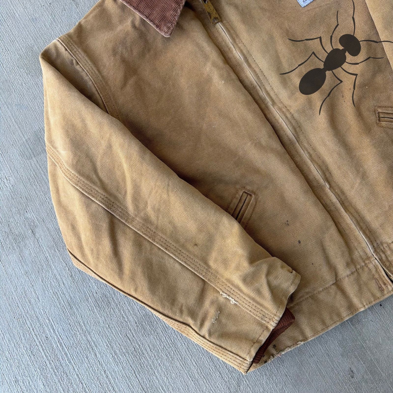 Carhartt × Vintage Carhartt YOUTH brown work wear jacket Size US XS / EU 42 / 0 - 2 Thumbnail
