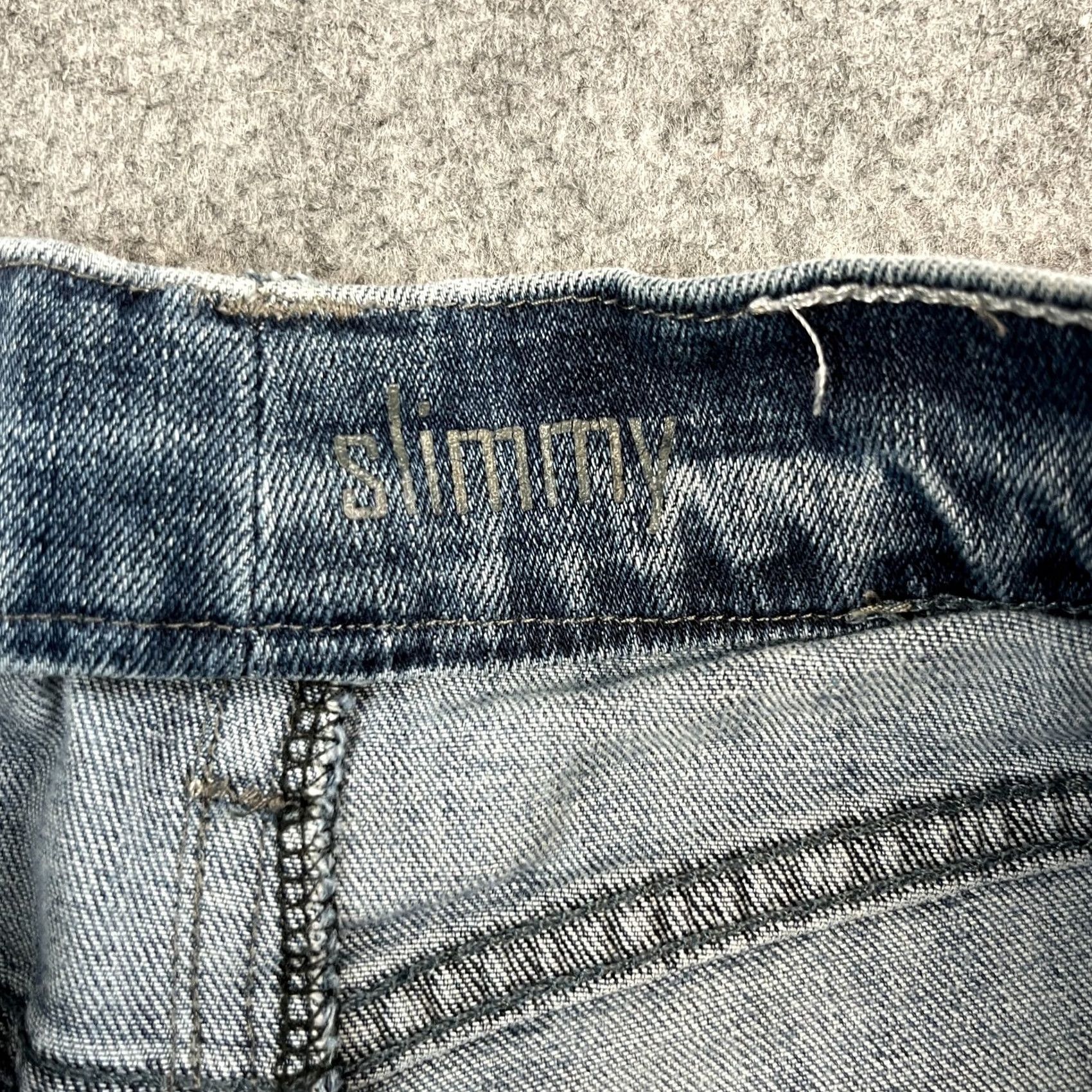 7 For All Mankind 7 For All Mankind Slimmy Jeans Slim Tapered 30 Regular Mens Denim Blue Mid Wash 7 For All Mankind Jeans Size US 30 / EU 46 - 7 Thumbnail