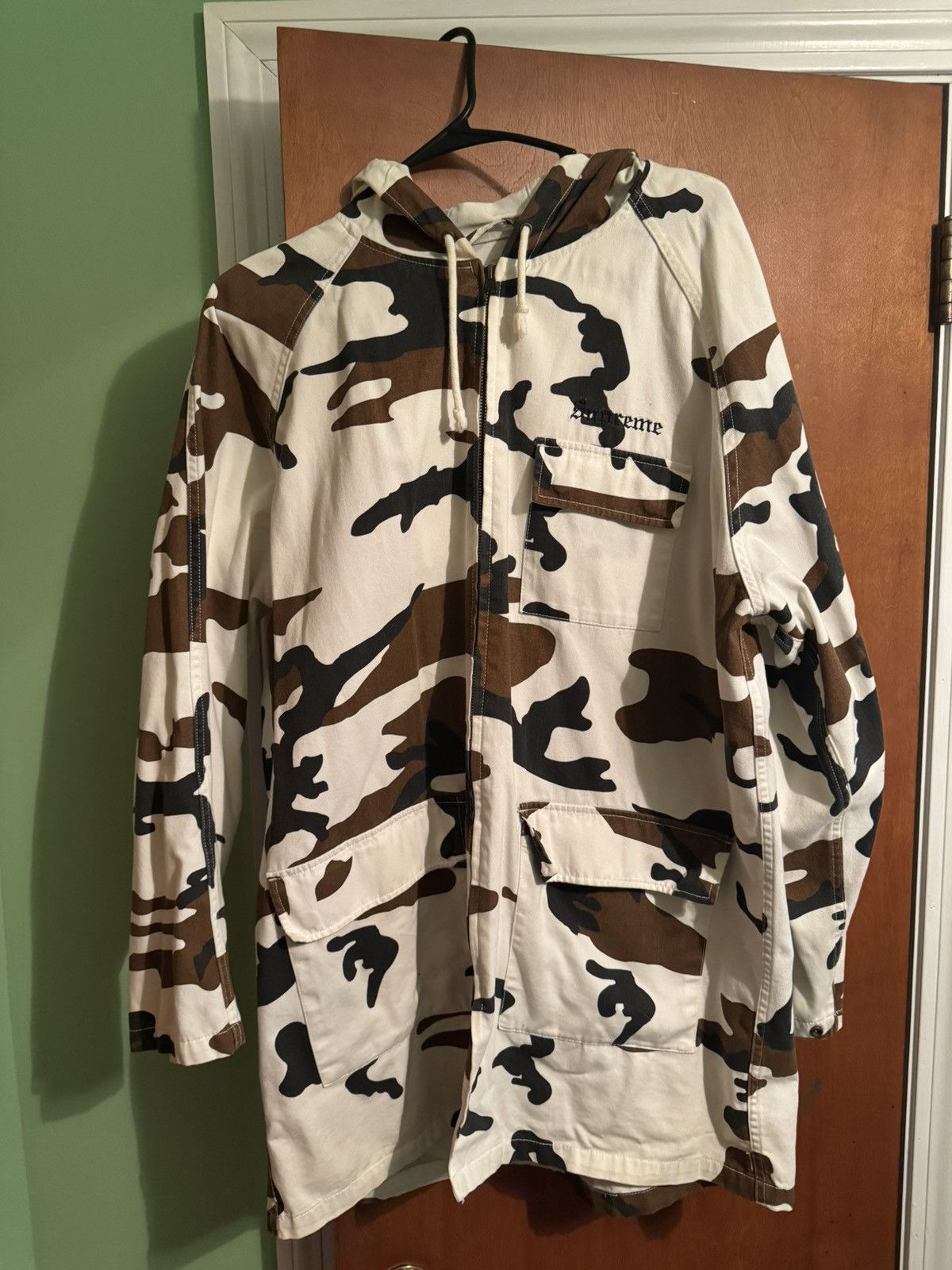 Supreme Supreme Floral Waffle Thermal FW16 White | Grailed
