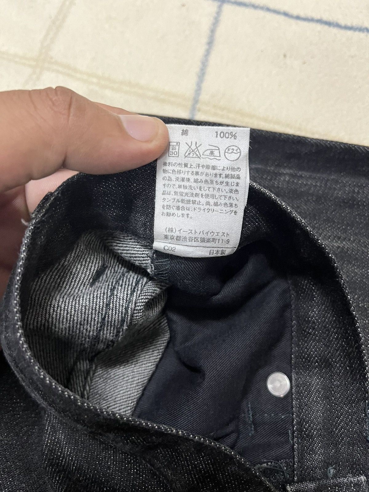 A.P.C. × Designer × Vintage Apc jeans colour black non selvedge Size US 29 - 13 Thumbnail