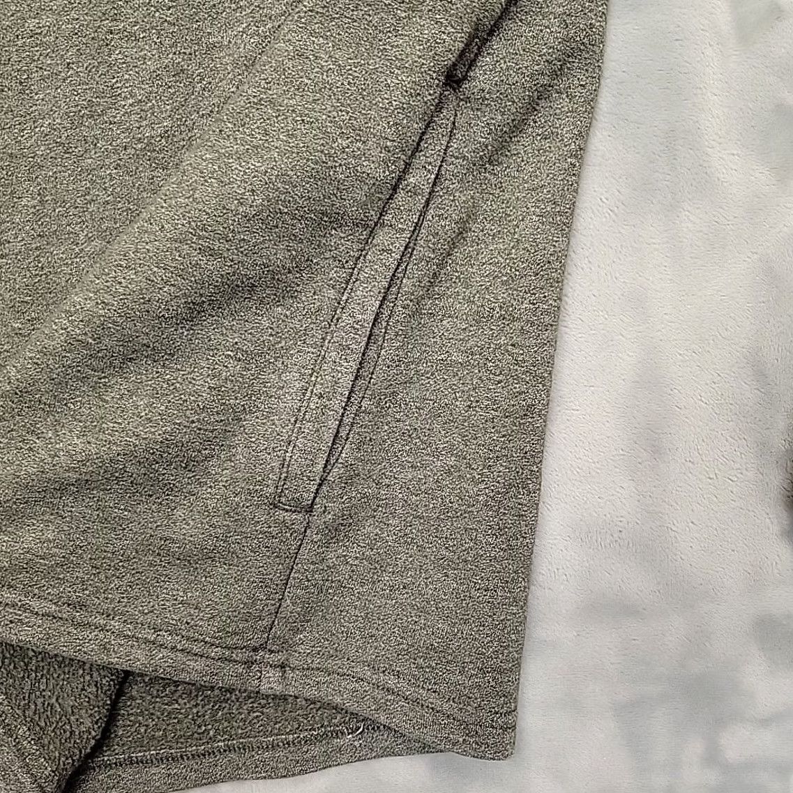 Layer 8 Vortex Pullover Mens XL Gray Snap Fleece Sweatshirt Outdoor Hunting Layer Size US XL / EU 56 / 4 - 6 Thumbnail