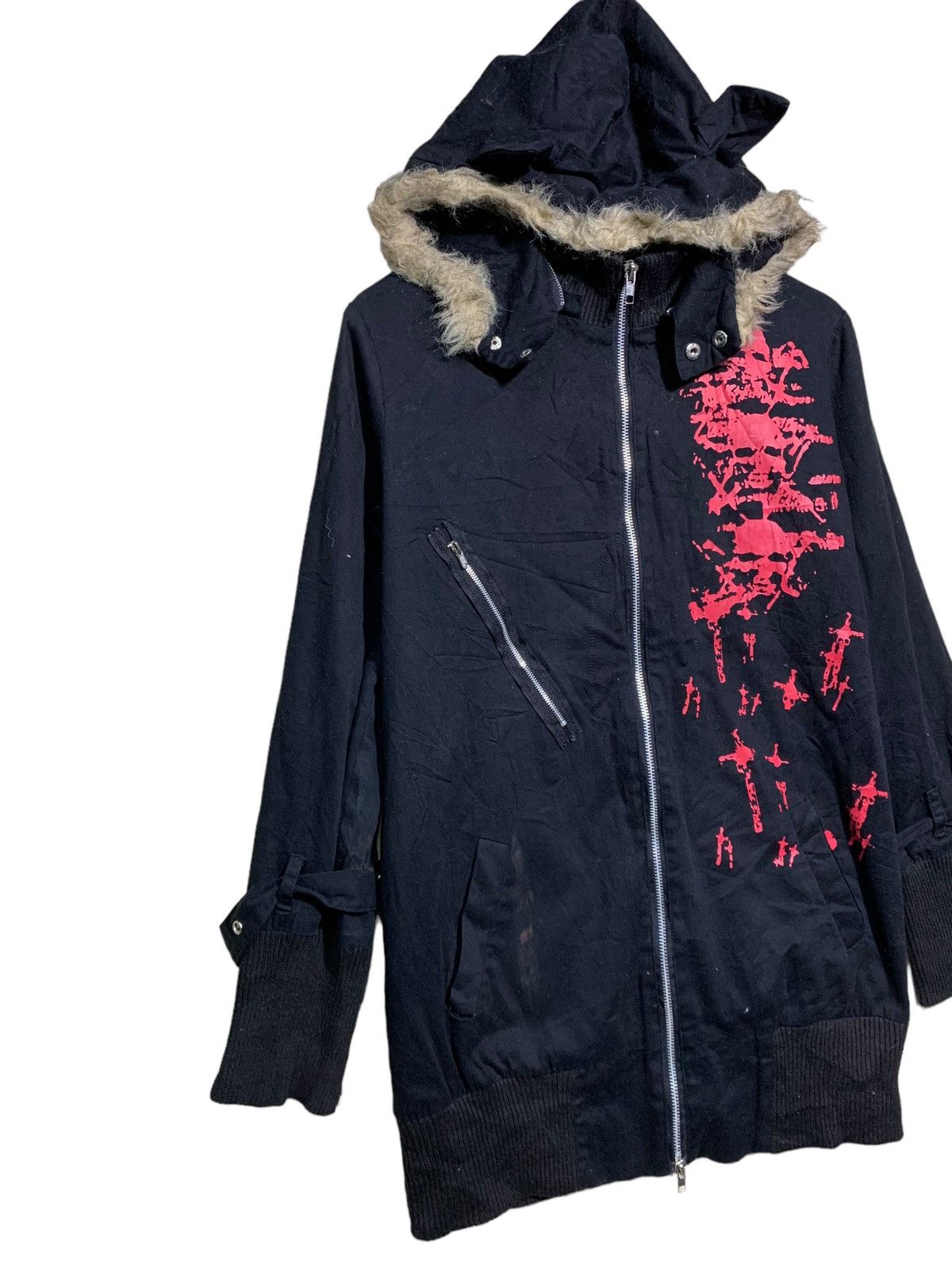 If Six Was Nine 🔥PUNK RAVE ZIPPER HOODIE JACKETS Size US M / EU 48-50 / 2 - 2 Thumbnail