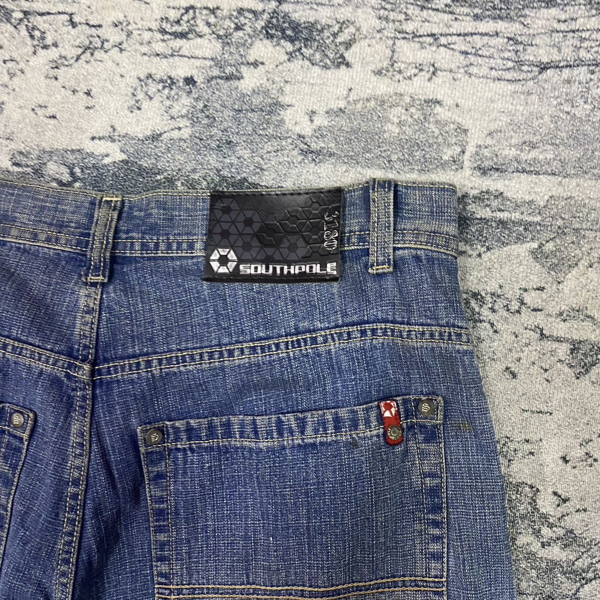 Southpole Vintage Y2K Southpole Baggy Denim Jeans Size US 34 / EU 50 - 12 Thumbnail