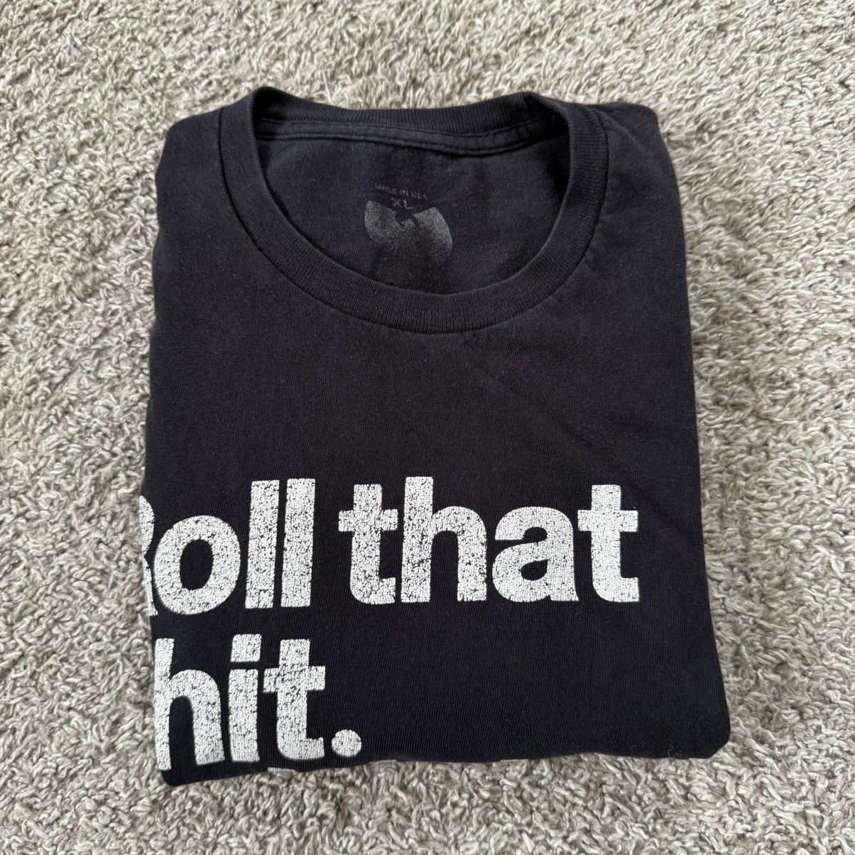 Wu-Tang Clan 🔴Wu-Tang Shirt Sz XL Smoke That Roll That WuTang Method Man Size US XL / EU 56 / 4 - 12 Thumbnail