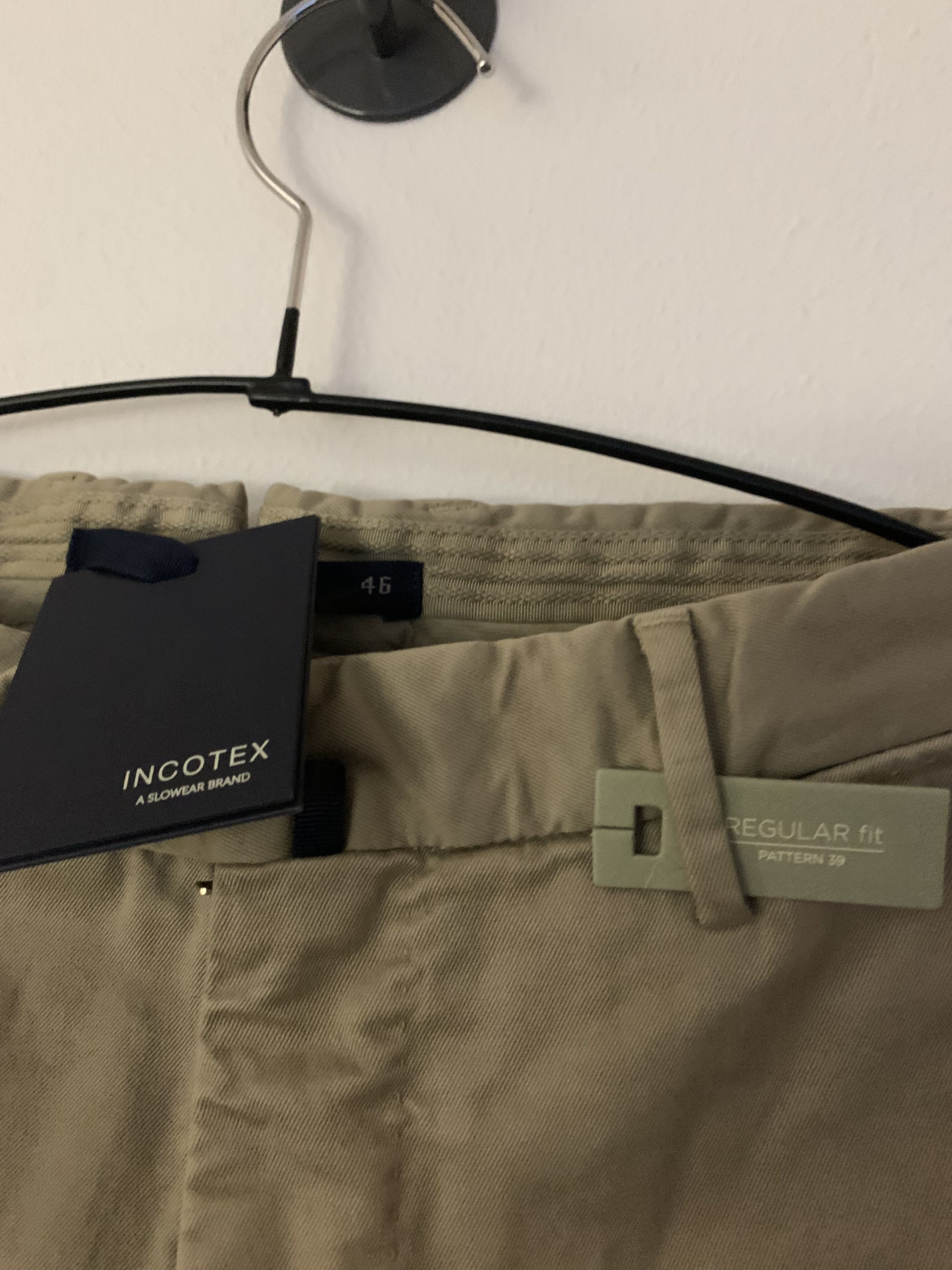 Incotex Incotex Four Season Relaxed-Fit Cotton-Blend Chinos Size US 30 / EU 46 - 2 Thumbnail