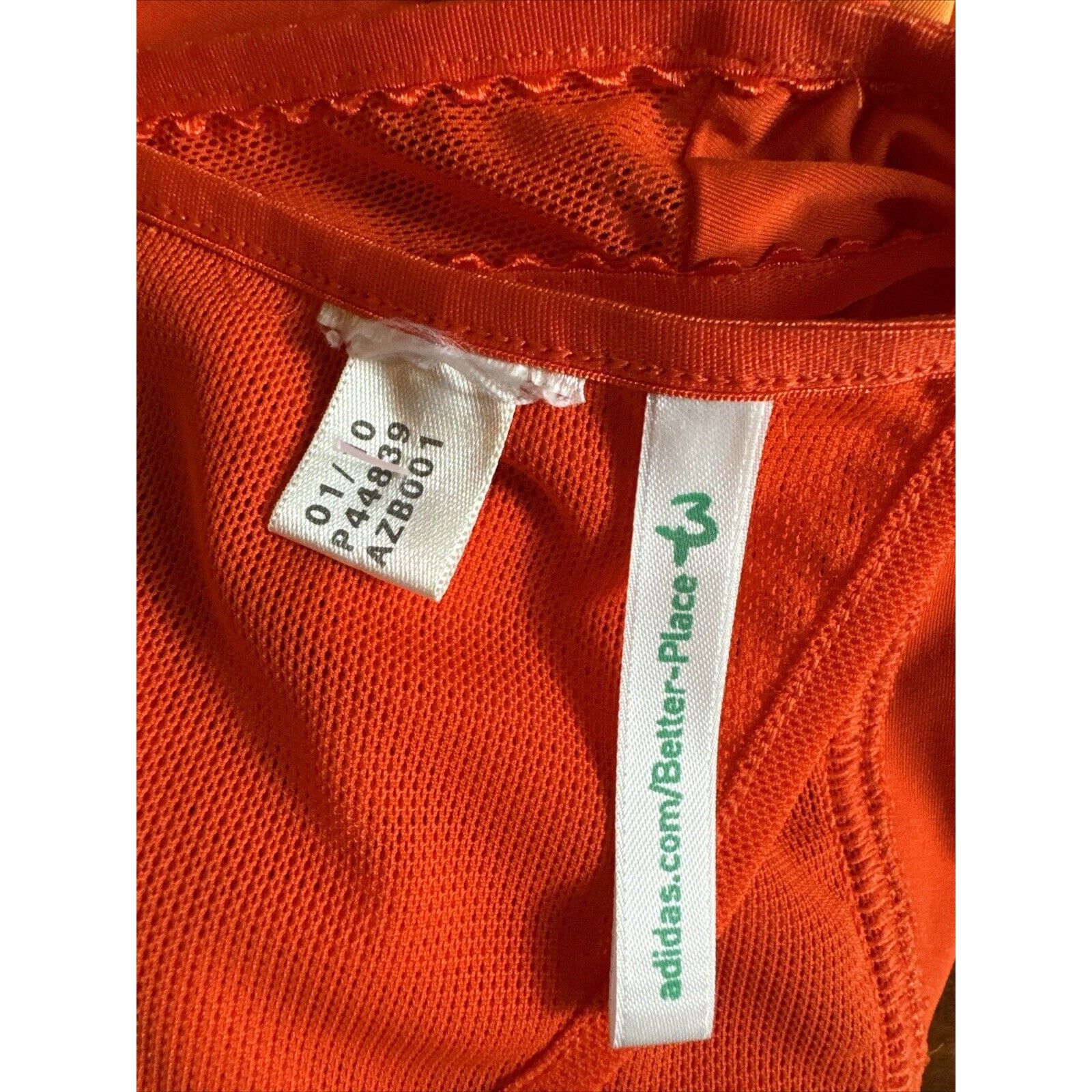 Adidas Adidas Orange Adilibria Ana Ivanovic Tennis Dress Small Size S / US 4 / IT 40 - 7 Thumbnail