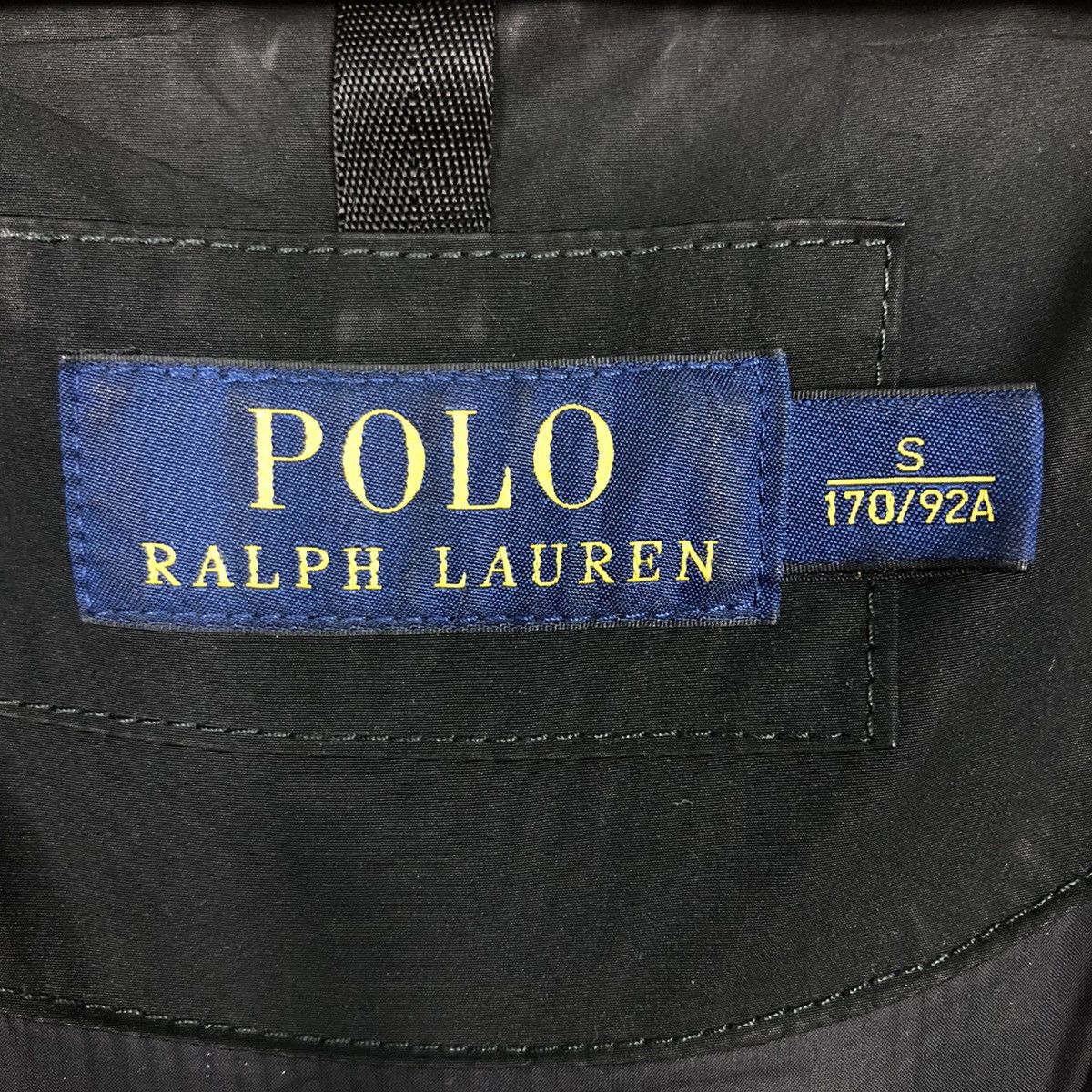 Polo Ralph Lauren 📌Rich Black Vintage Biker Jacket Zipper Polo Ralph Lauren Size US S / EU 44-46 / 1 - 21 Thumbnail