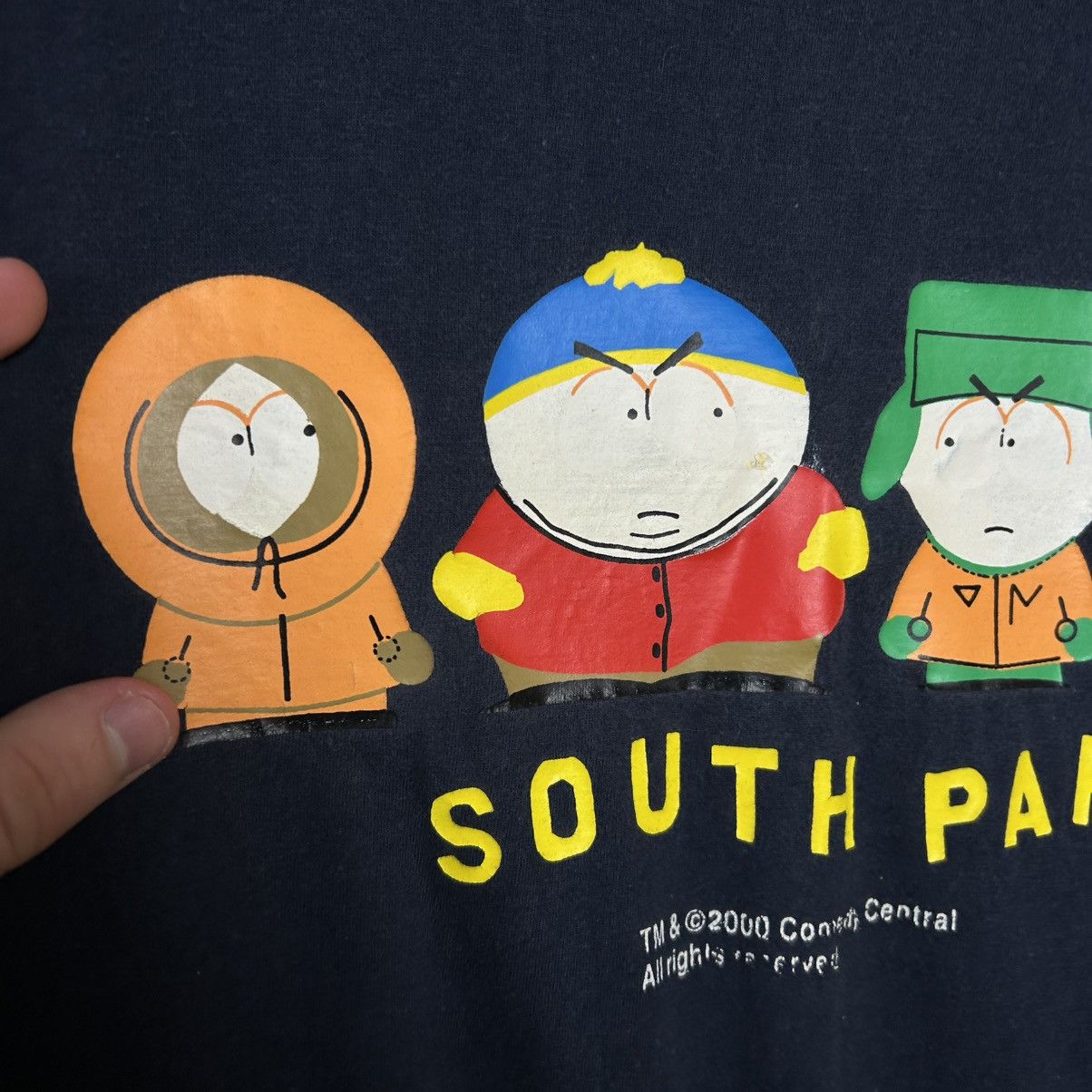 Cartoon Network Vintage South Park 2000 Big Logo cartoon tee size M Size US M / EU 48-50 / 2 - 3 Thumbnail