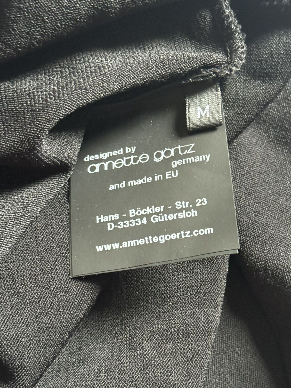 Annette Gortz Annette Gortz M/size long sweater zip cardigan knitwear Size M / US 6-8 / IT 42-44 - 5 Thumbnail