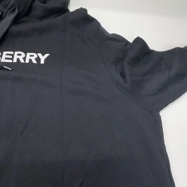 Burberry Burberry Burberry Black Logo Hoodie for Men-2507 Size US XXL / EU 58 / 5 - 6 Thumbnail