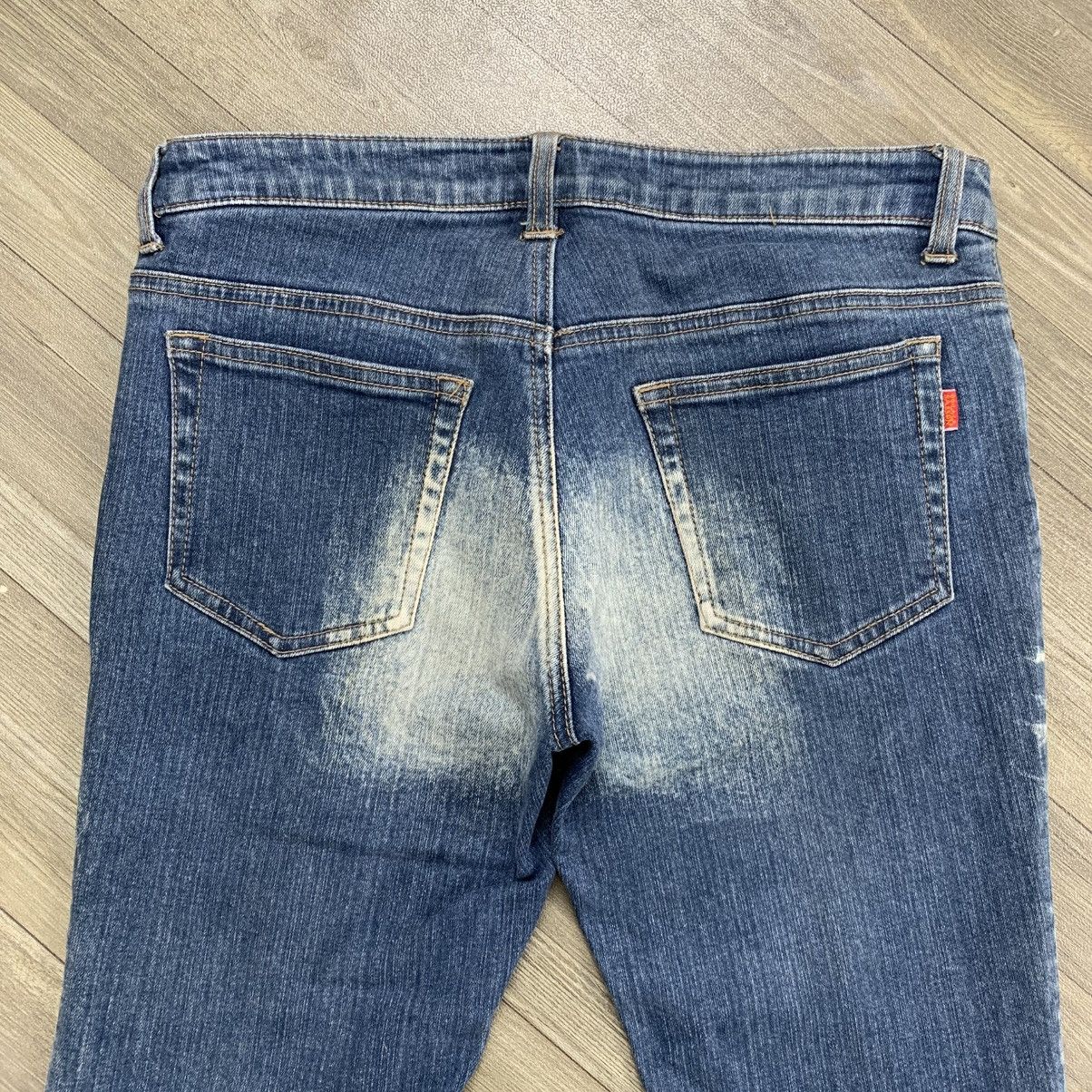 If Six Was Nine × Japanese Brand × Le Grande Bleu (L.G.B.) LGB Style💥Oo-La-La Sasson Bootcut Flared Nice Faded Jeans Size US 29 - 11 Thumbnail